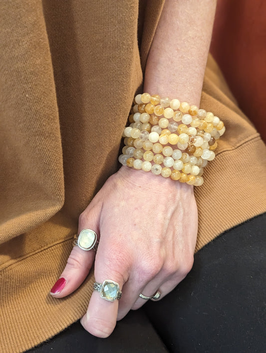 Golden Healer Quartz Bracelets (Various Sizes Available)