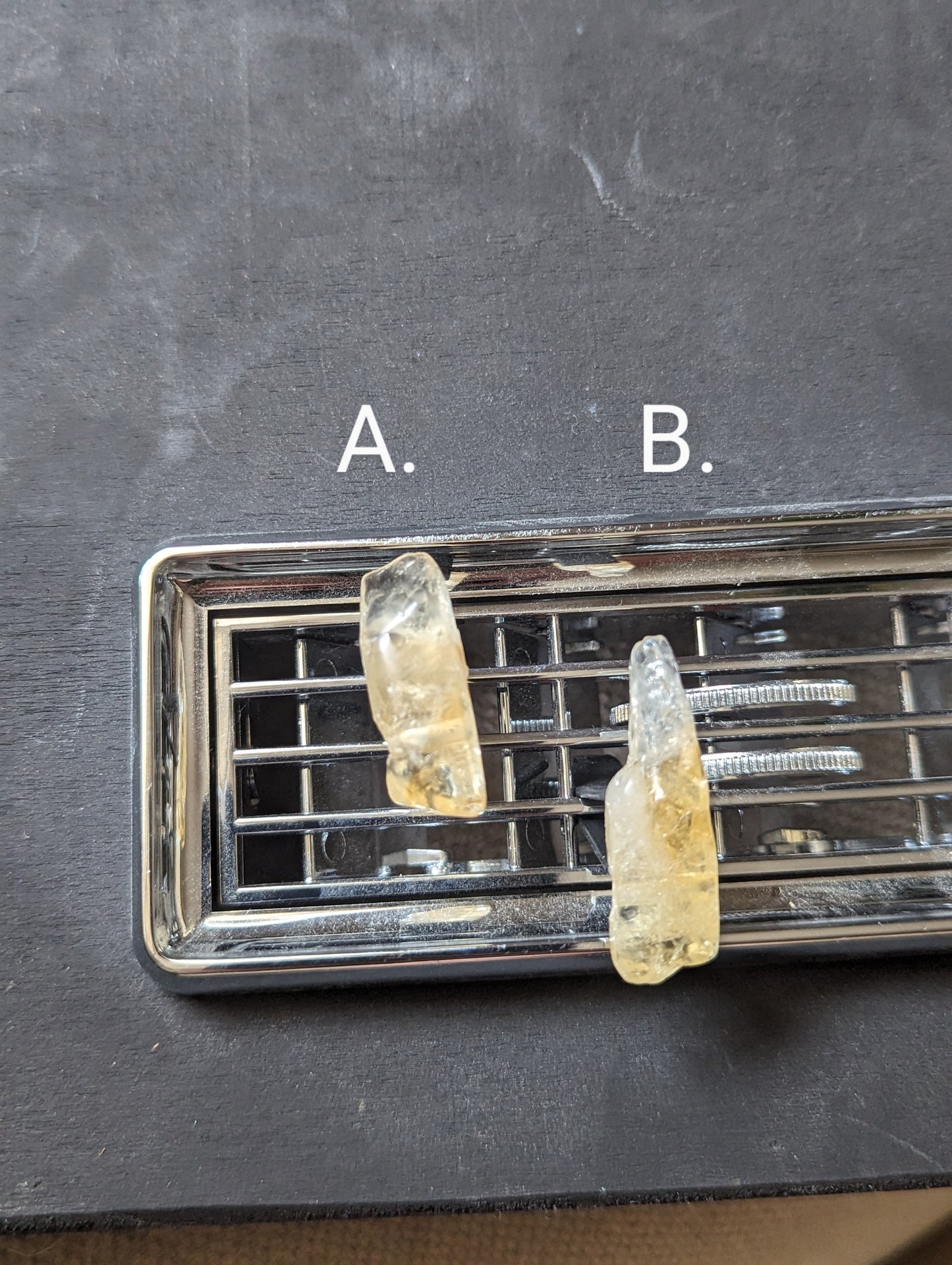 Citrine "Car-ma" Vent Clips