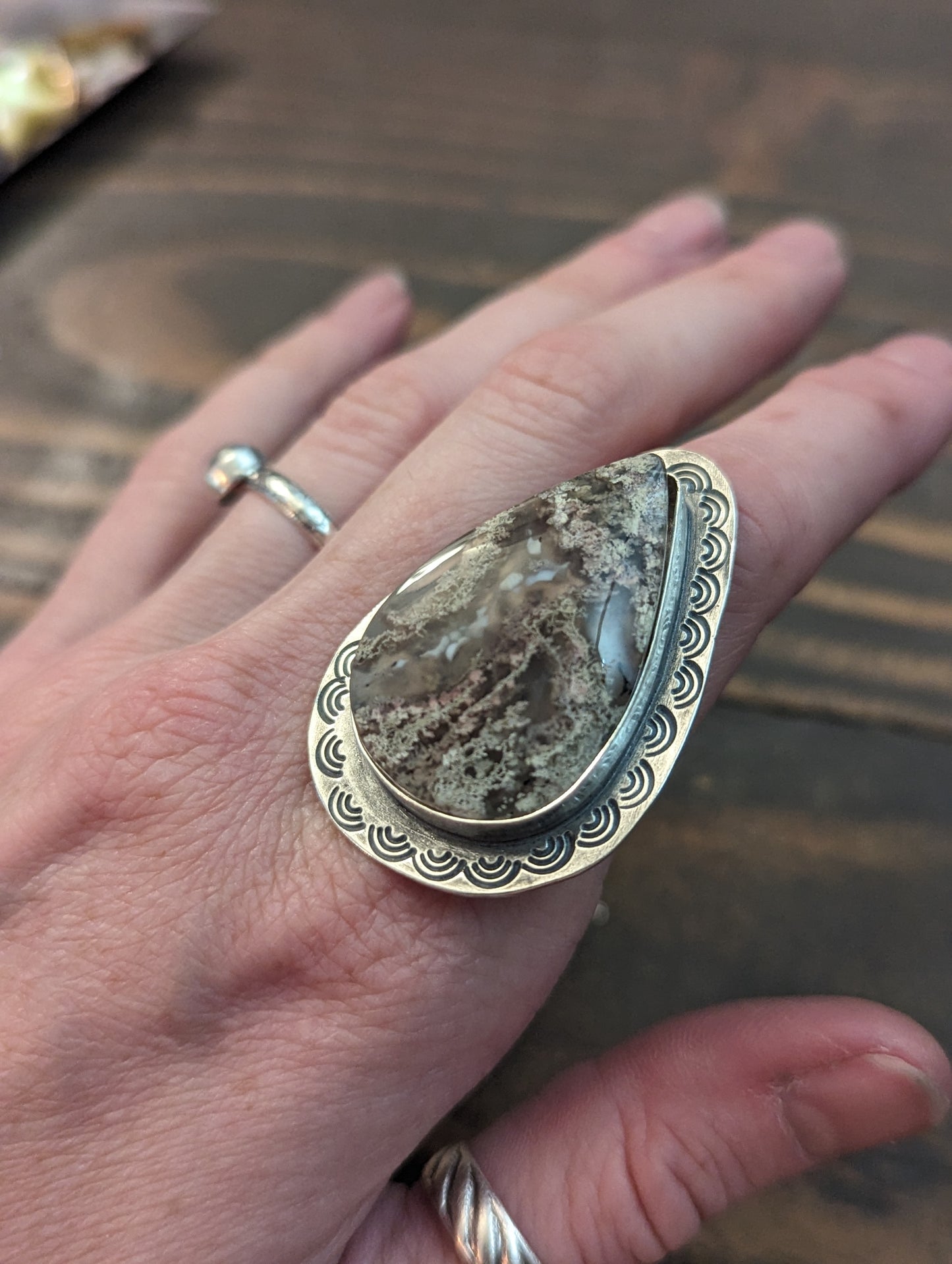 Purple Moss Agate - MTO any size