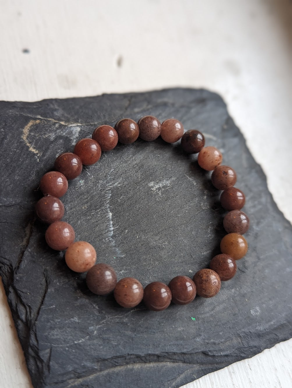 Pulsera de aventurina morada (varios tamaños disponibles) *Estilo retirado*