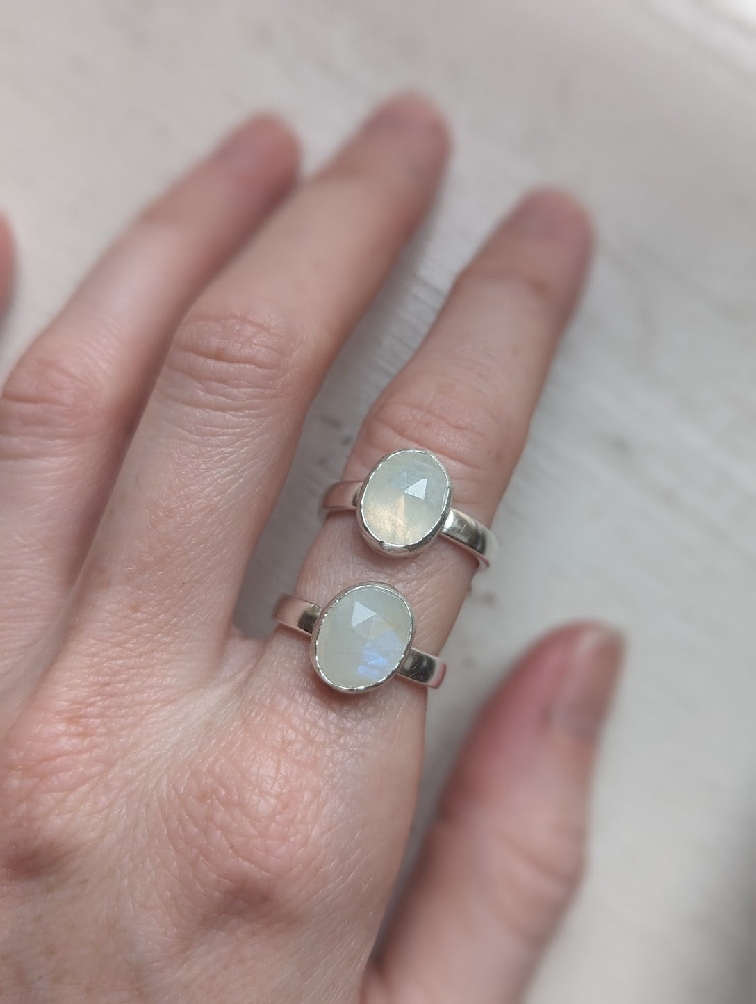 Moonstone ring- buy size 8