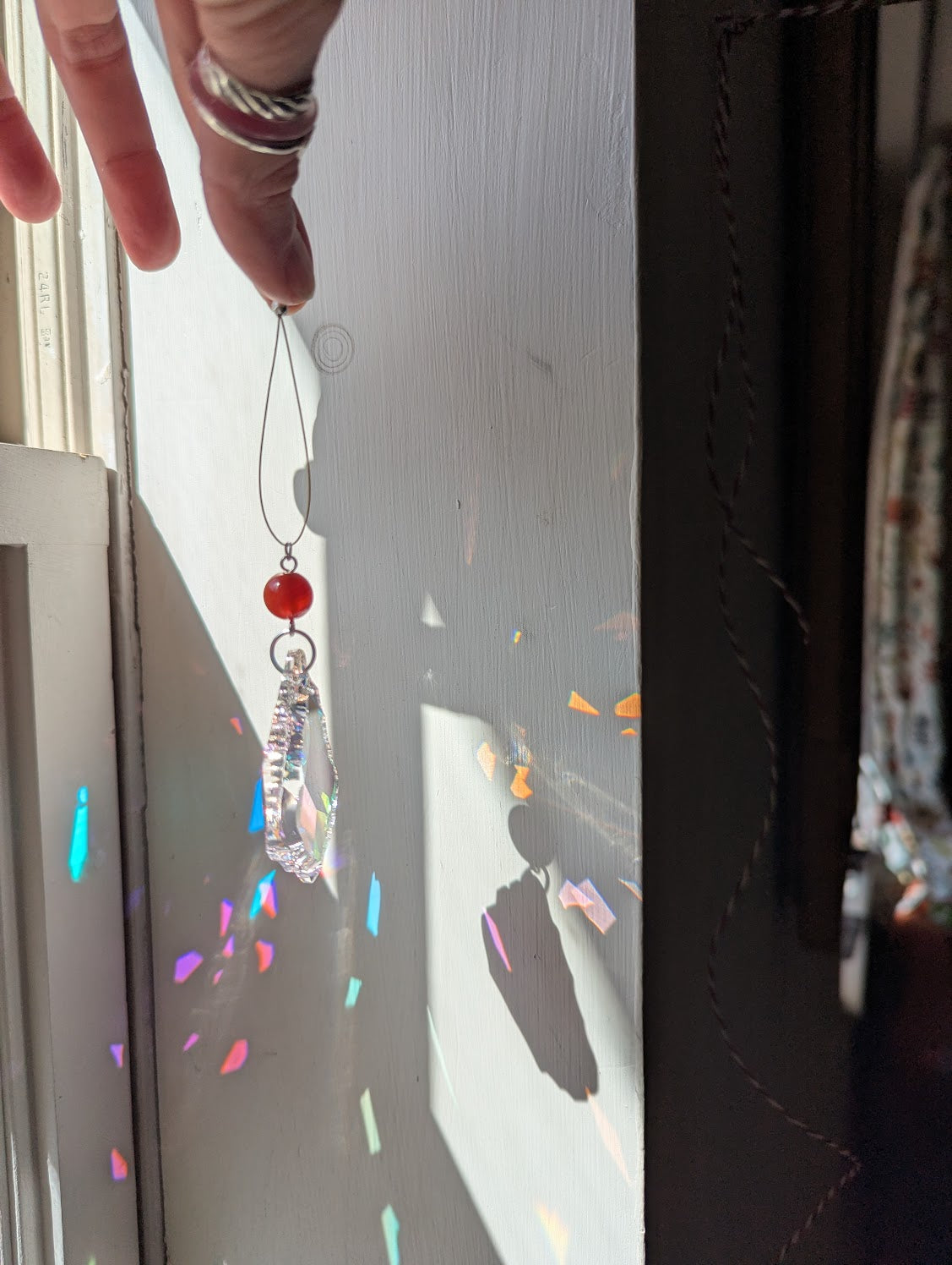 Crystal Ornament Suncatcher (Various Stone Options Available)