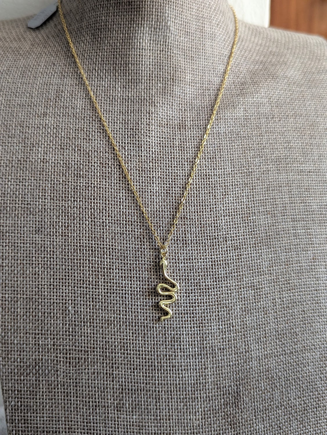 Snake Gold Necklace