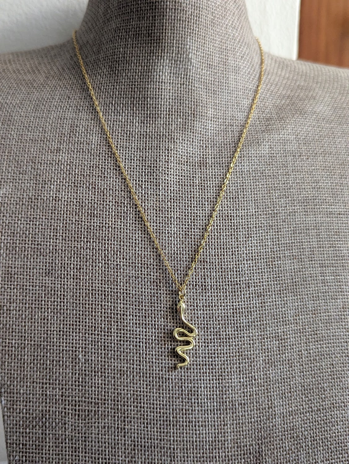 Snake Gold Necklace
