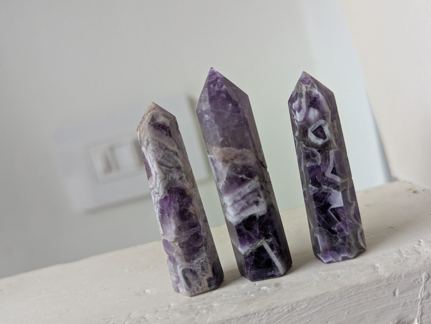 Chevron Amethyst Tower