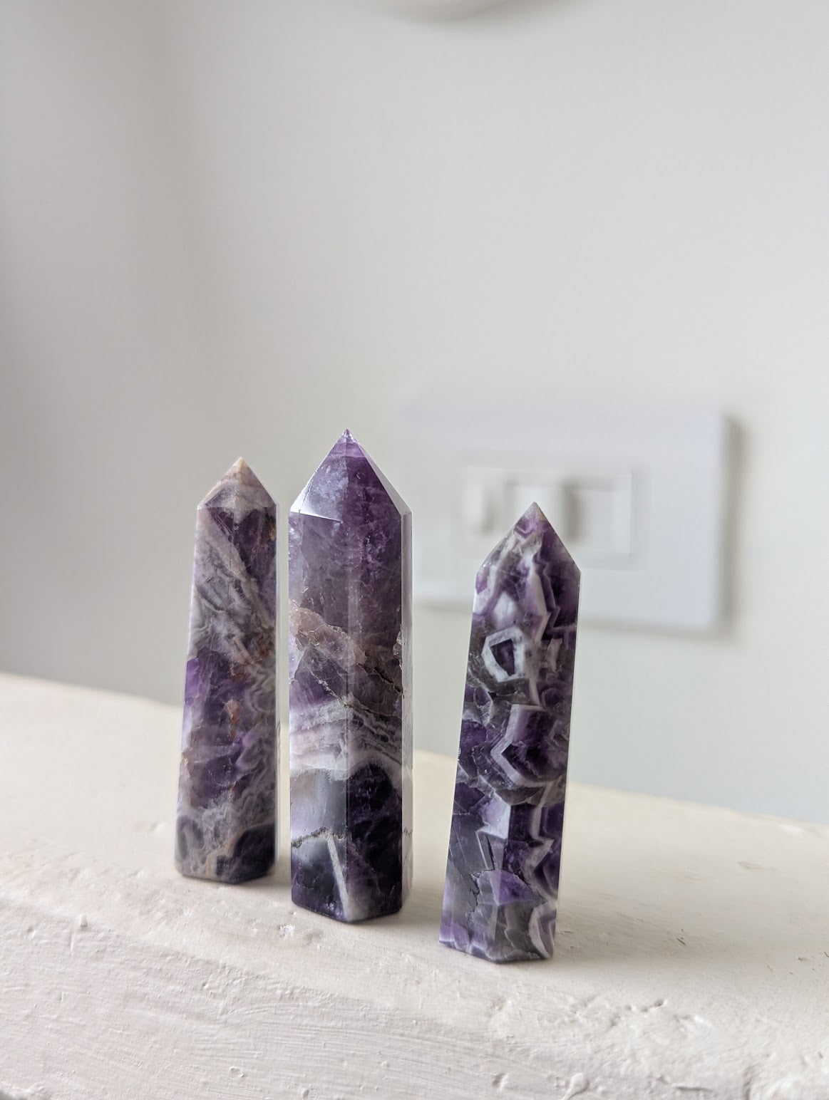Chevron Amethyst Tower