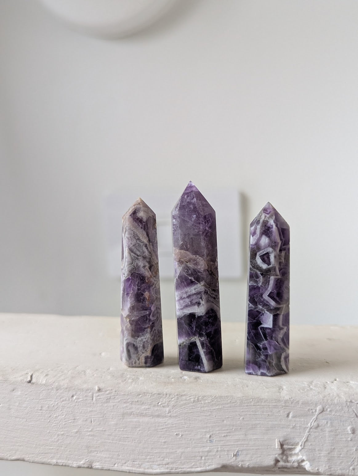 Chevron Amethyst Tower