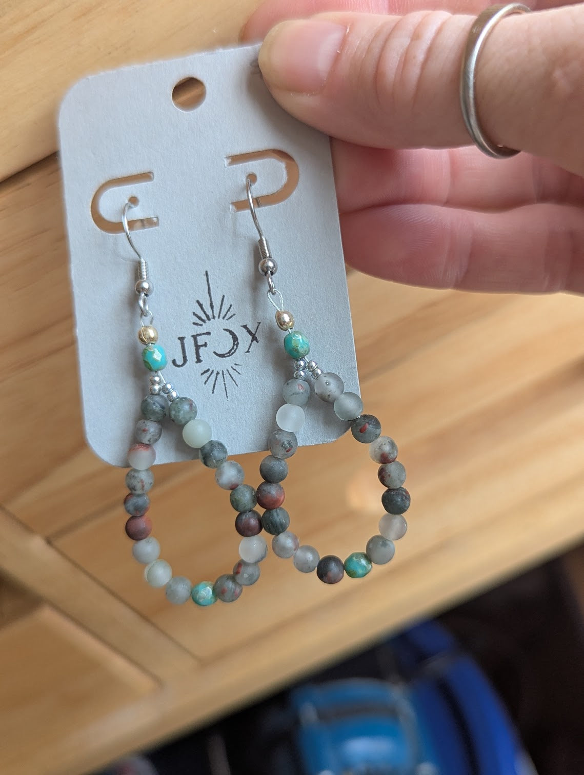 Bloodstone and Chrysoprase Loops