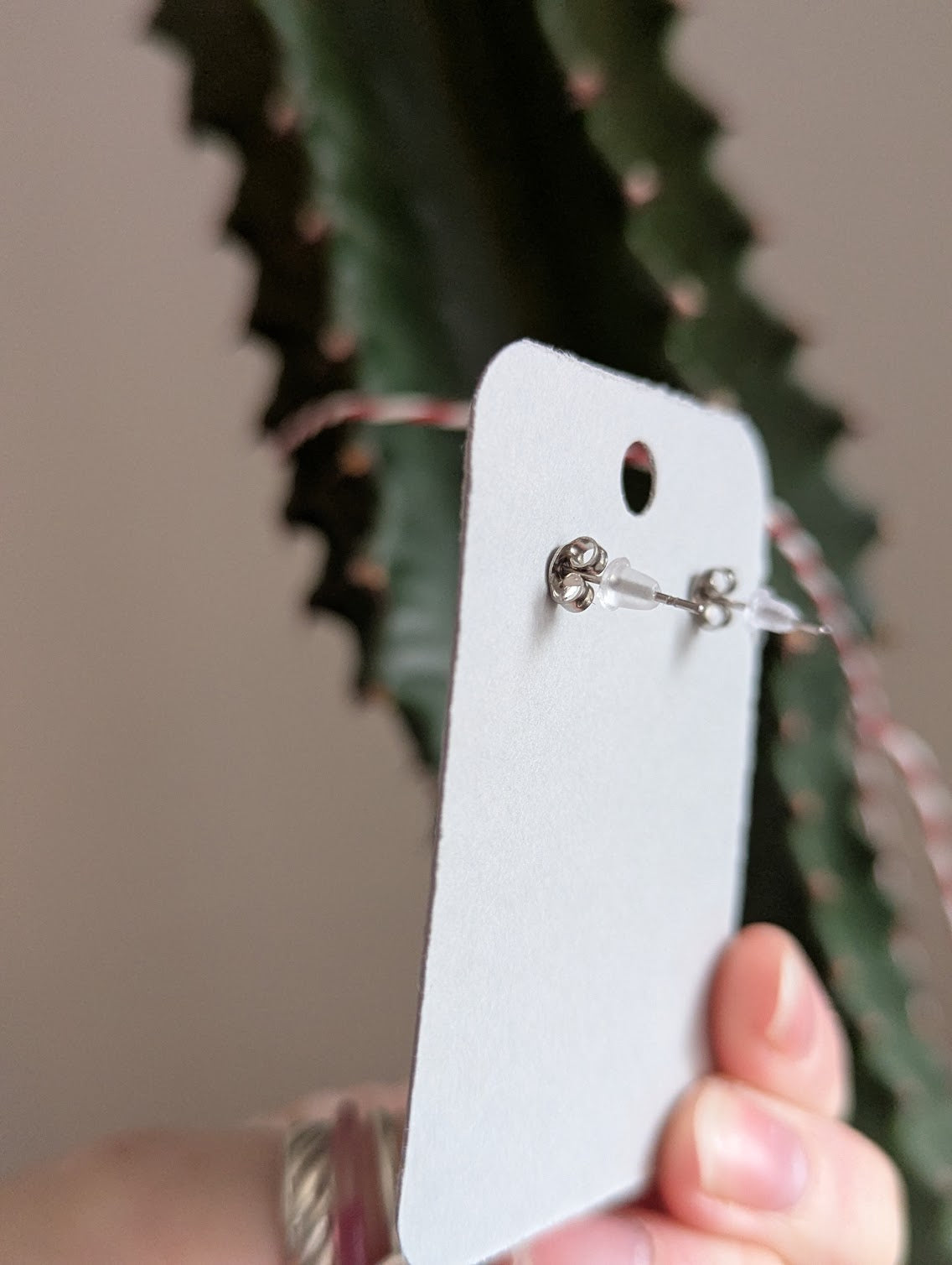 Chunky Brass Chain Earrings