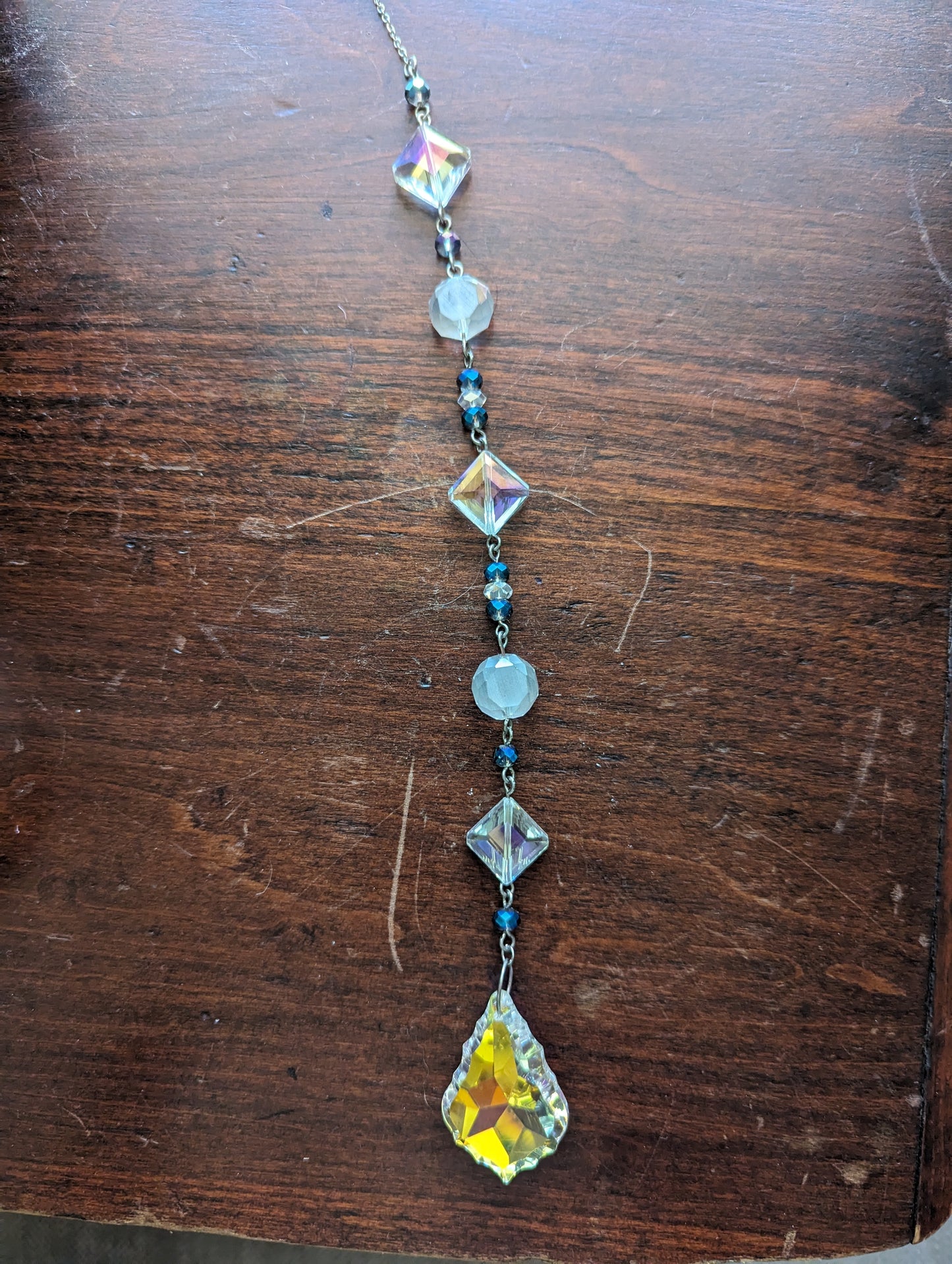 Diamond Suncatcher (Red or Blue)