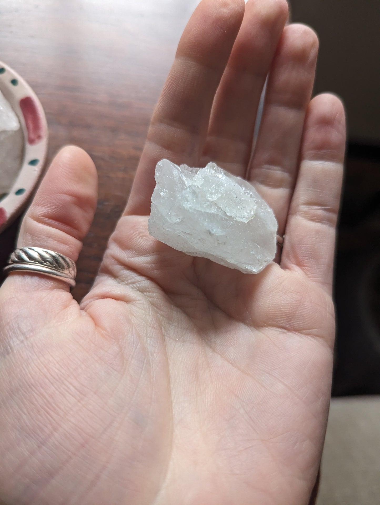 Raw Clear Quartz Piece - Randomly Selected