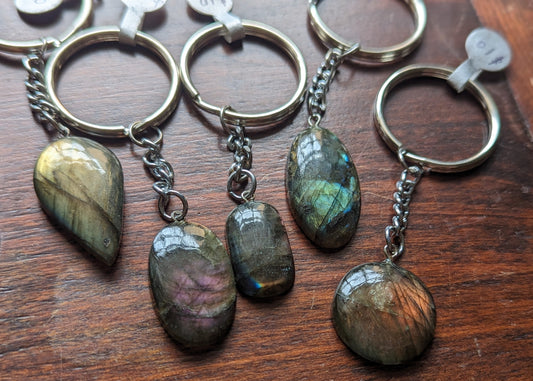 Labradorite Keychain