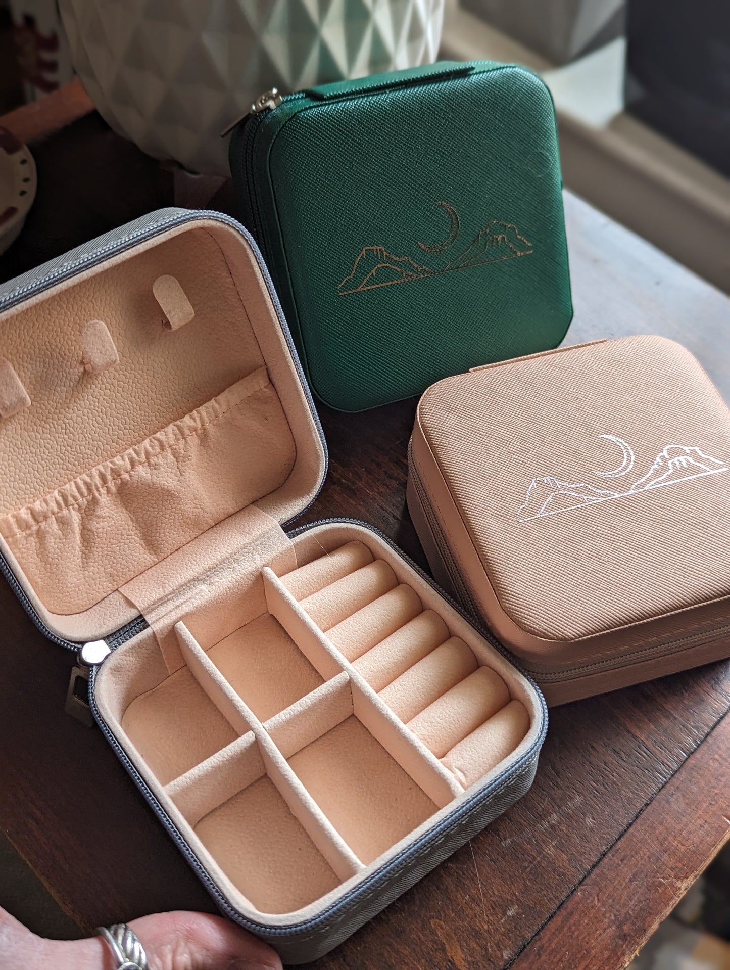 Estuche de viaje para joyas JFOX