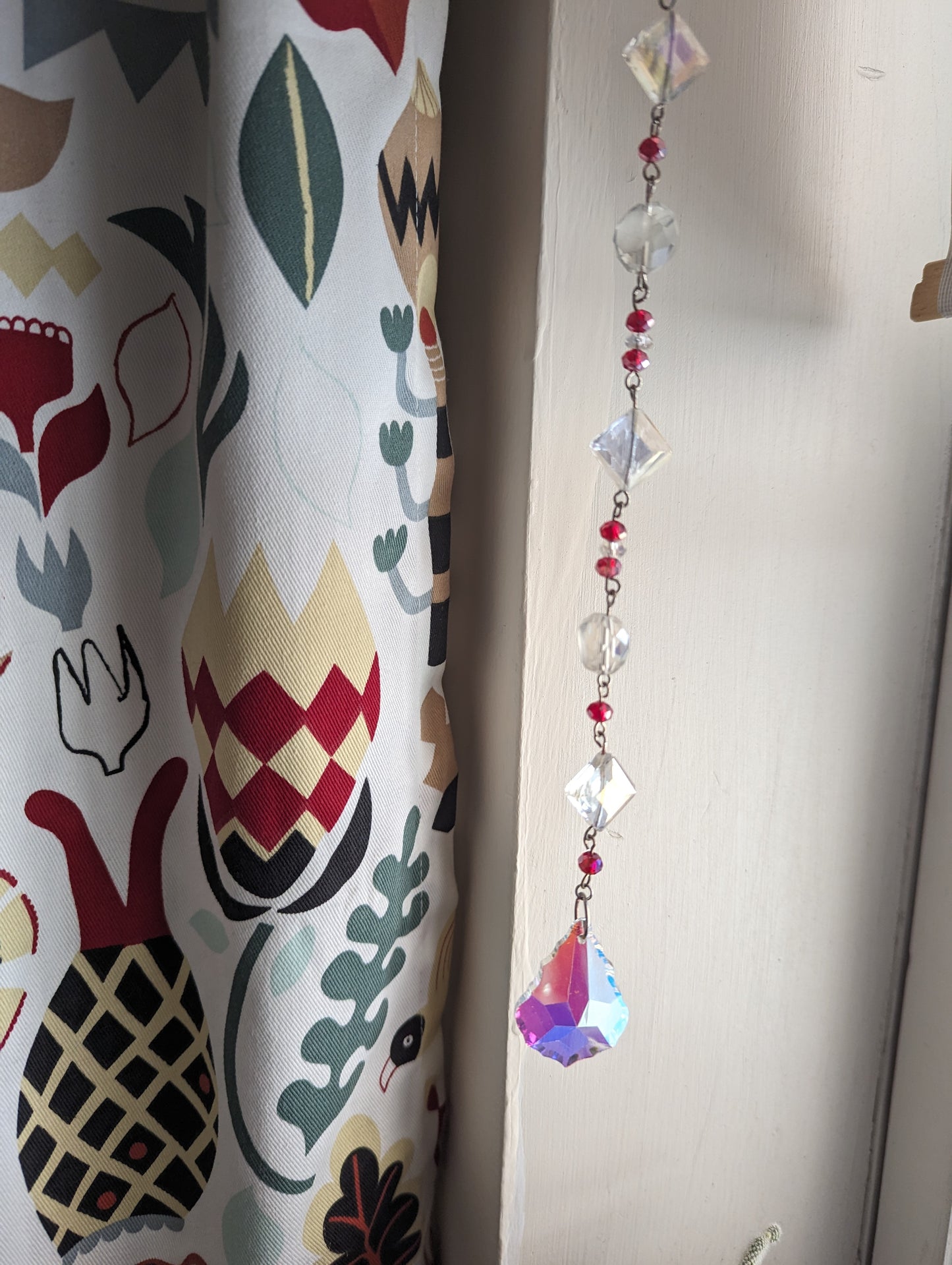 Diamond Suncatcher (Red or Blue)