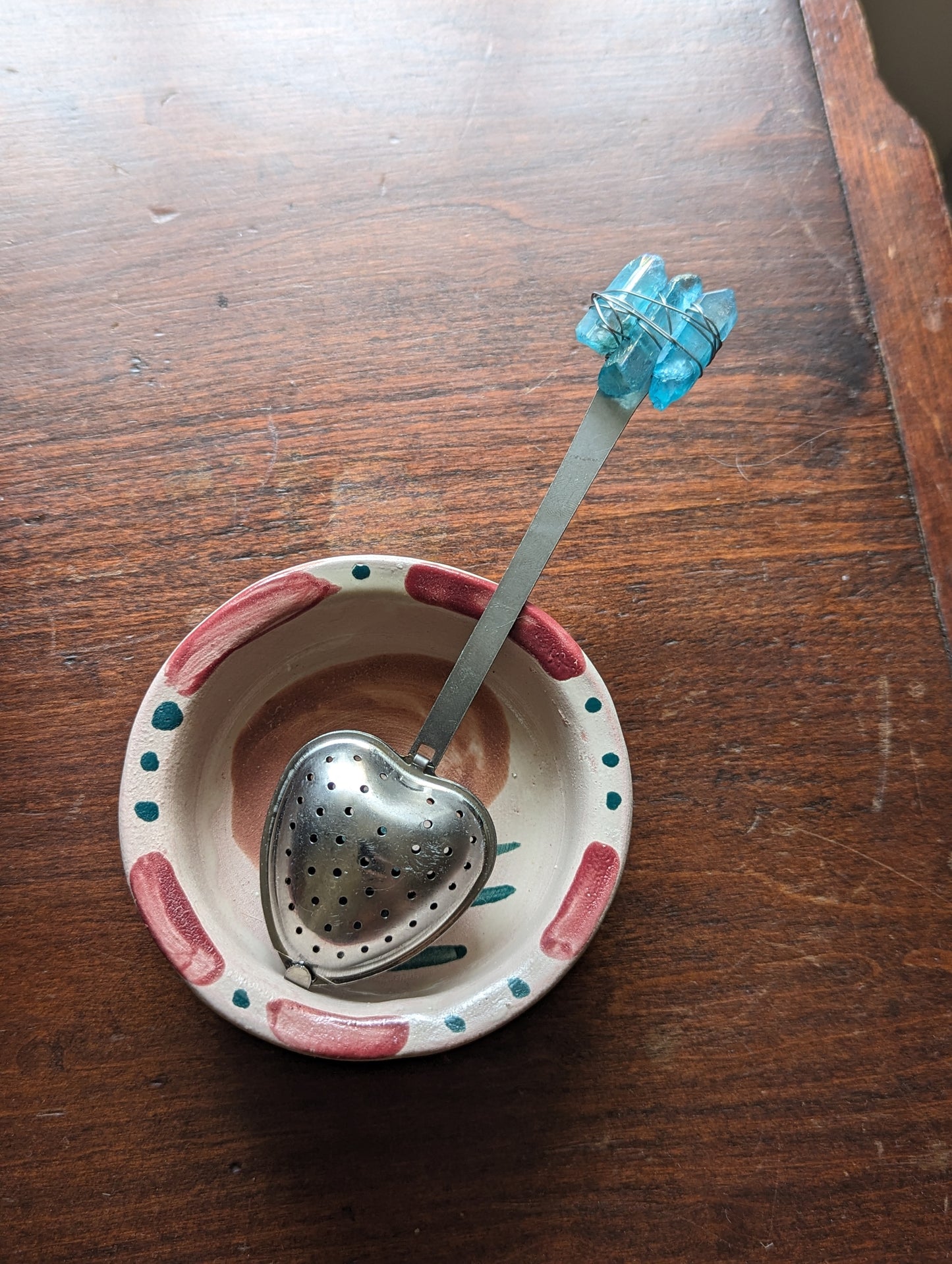 Crystal Tea Diffuser Spoon