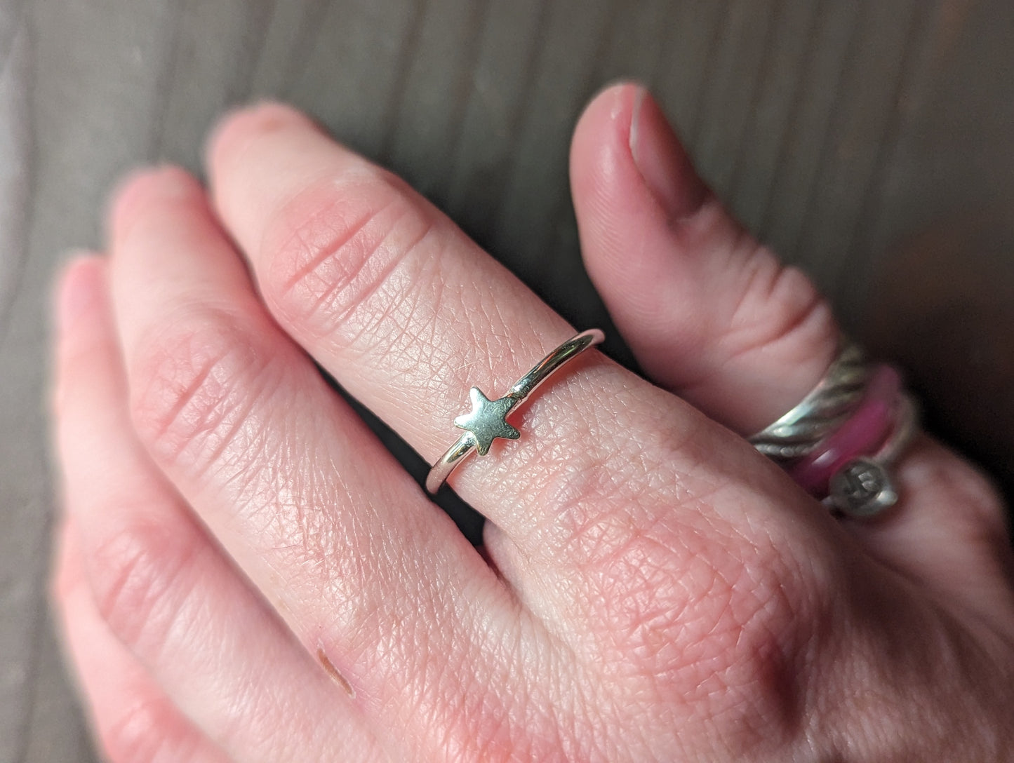 Sterling Silver Star Ring