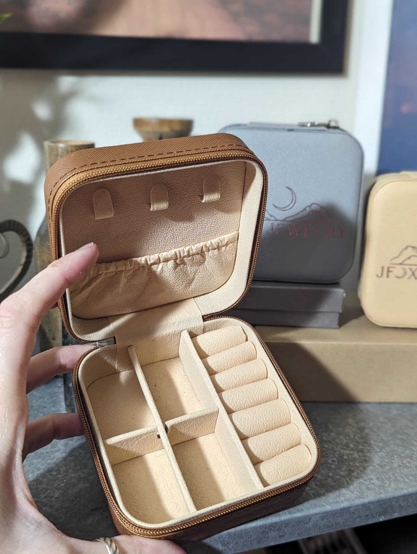 JFOX Jewelry Travel Case