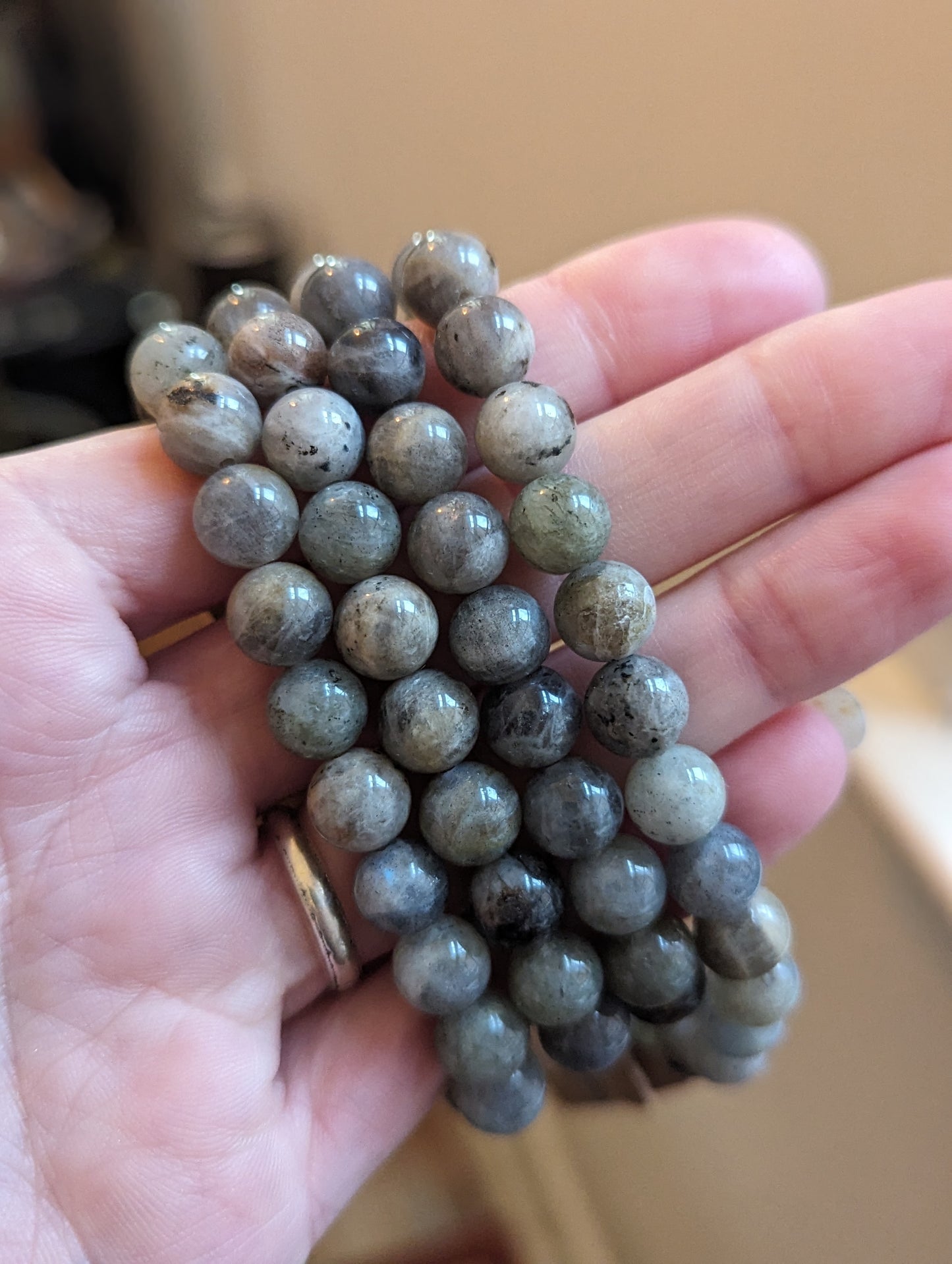 Labradorite Bracelets (Various Sizes Available)
