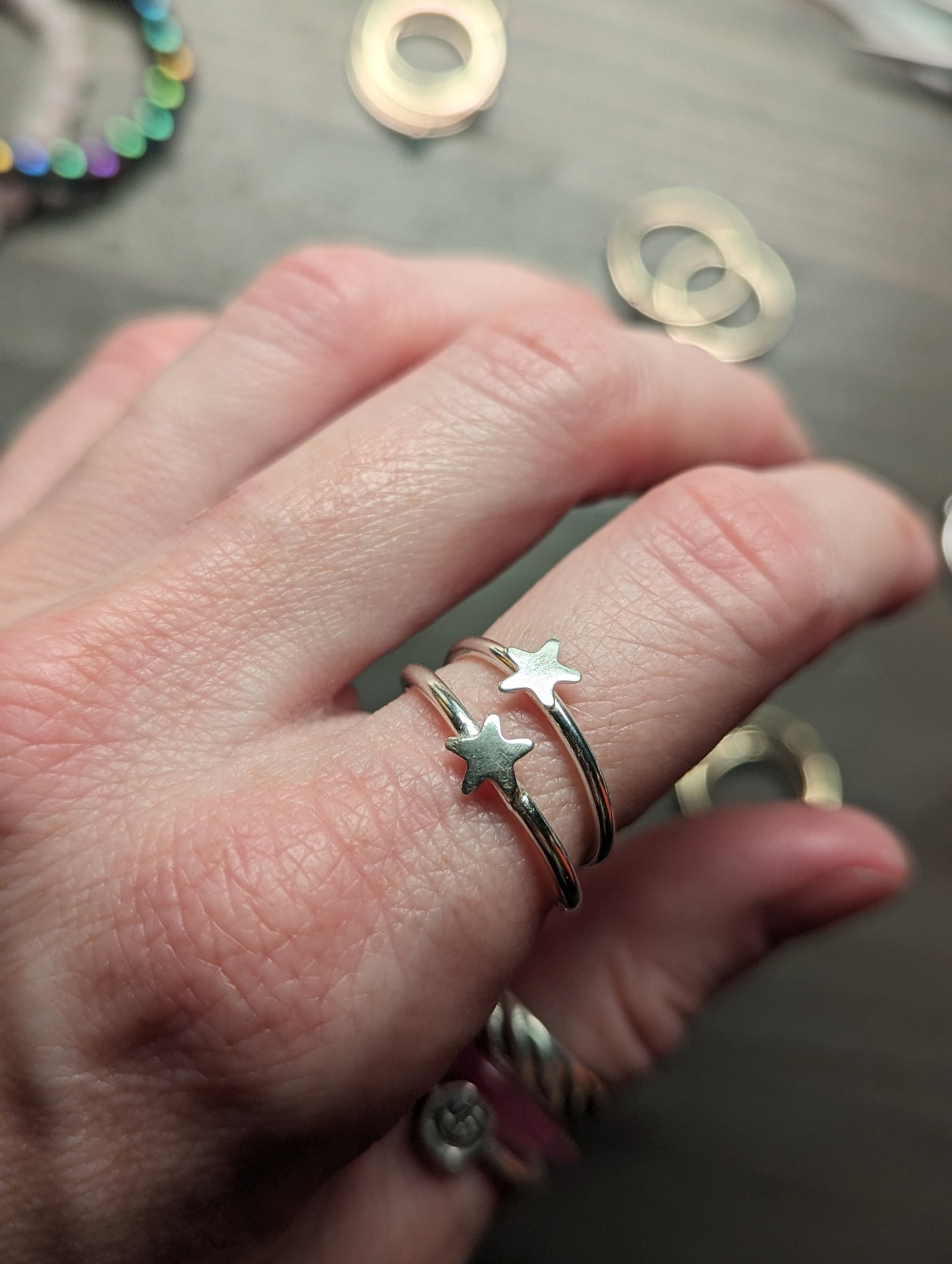 Sterling Silver Star Ring