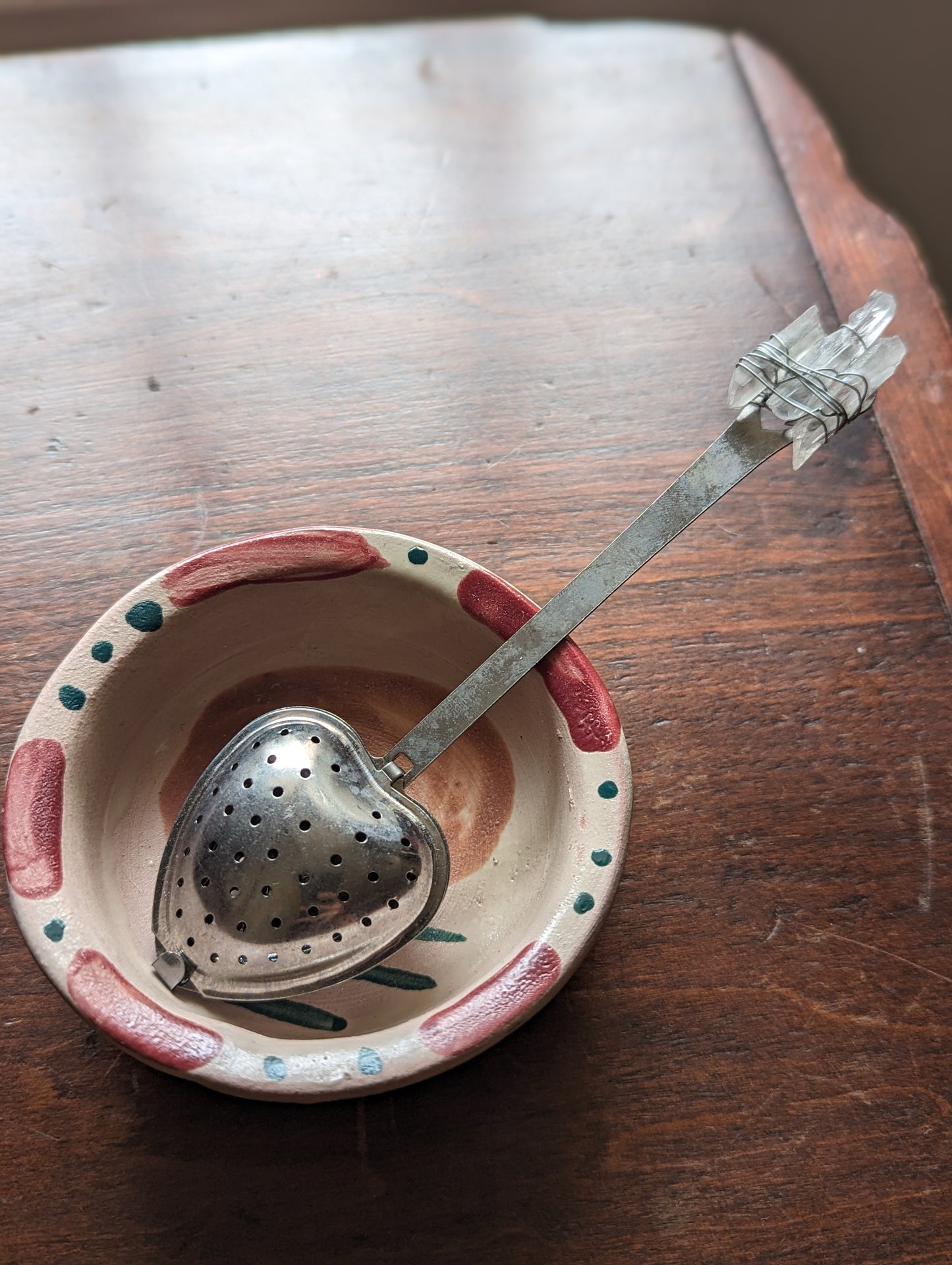 Crystal Tea Diffuser Spoon