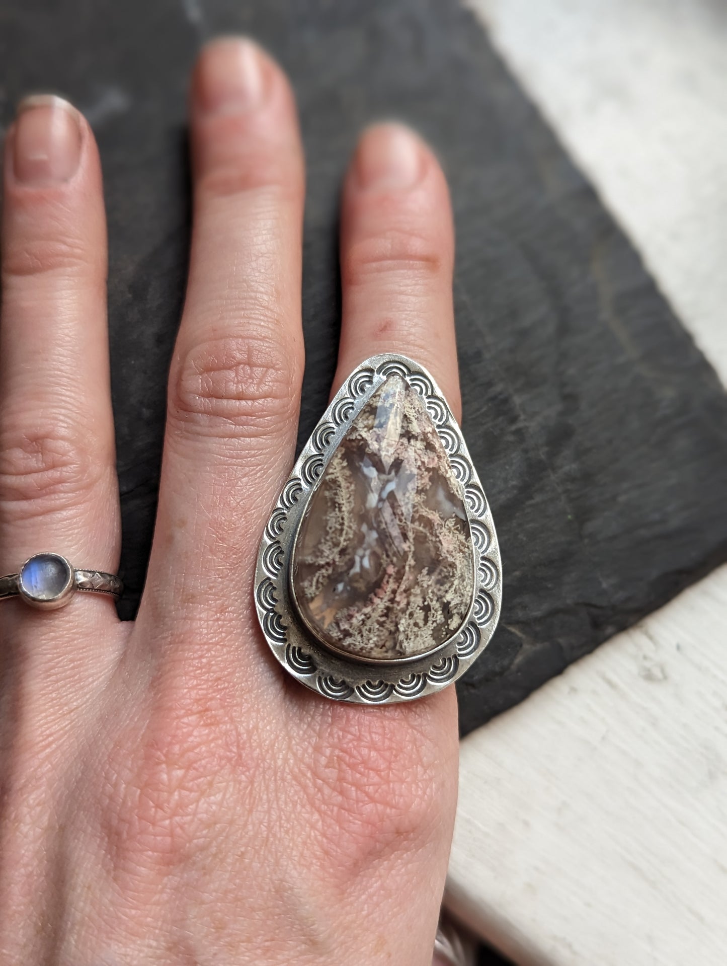 Purple Moss Agate - MTO any size