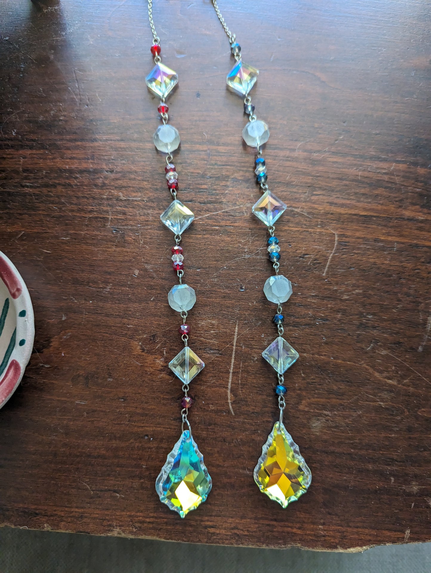 Atrapasol de diamantes (rojo o azul)