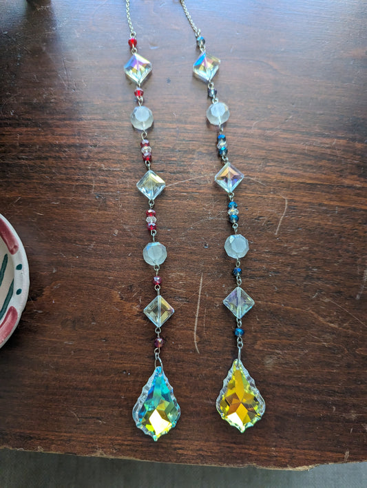 Atrapasol de diamantes (rojo o azul)