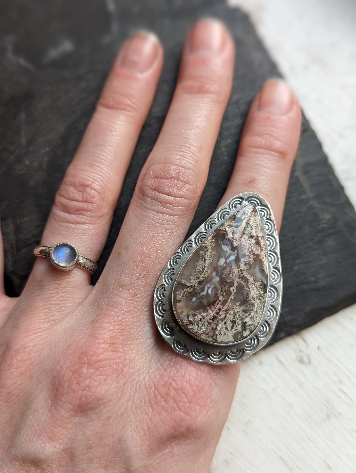 Purple Moss Agate - MTO any size