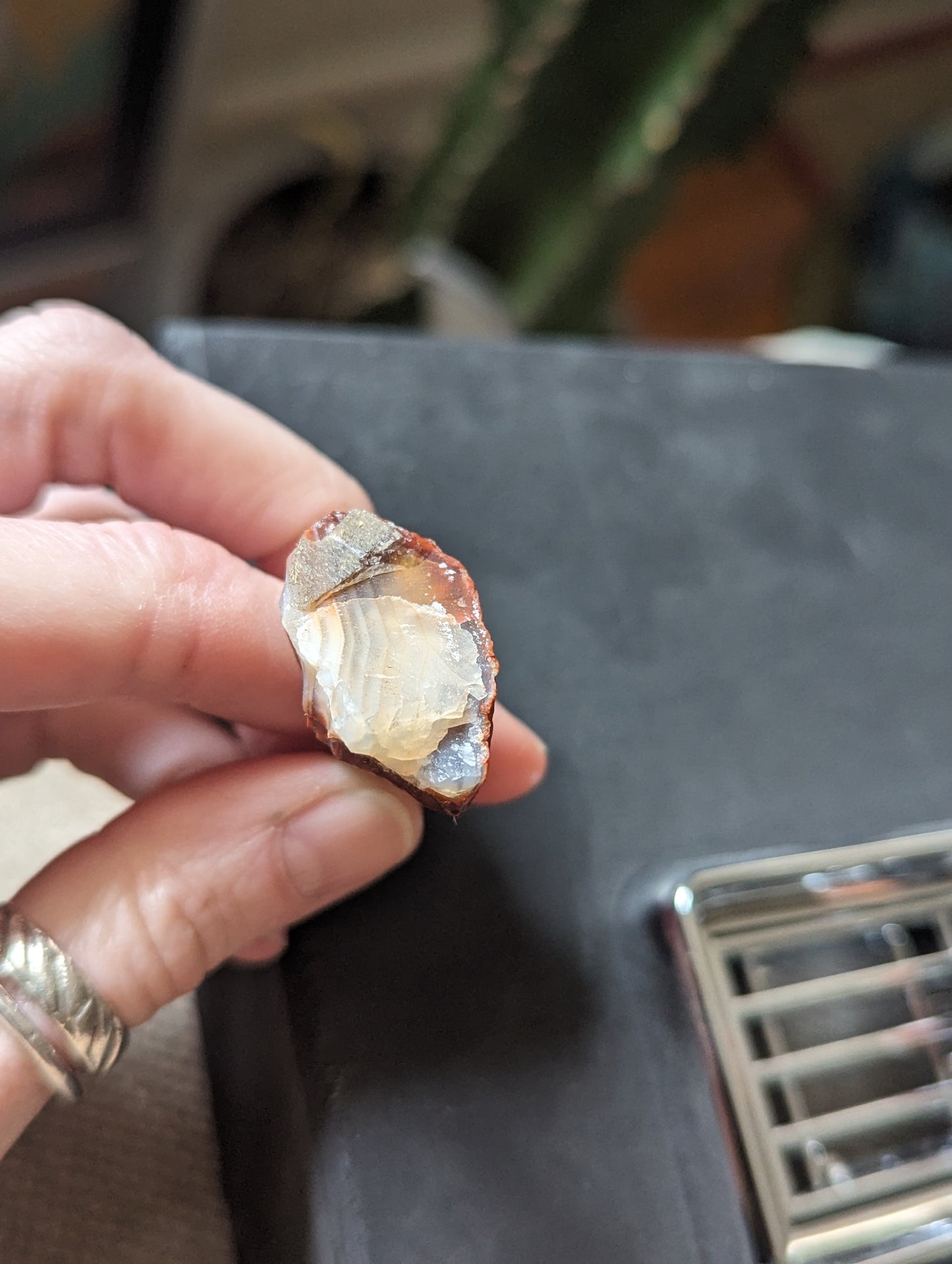 Red Agate "Car-ma" Vent Clips