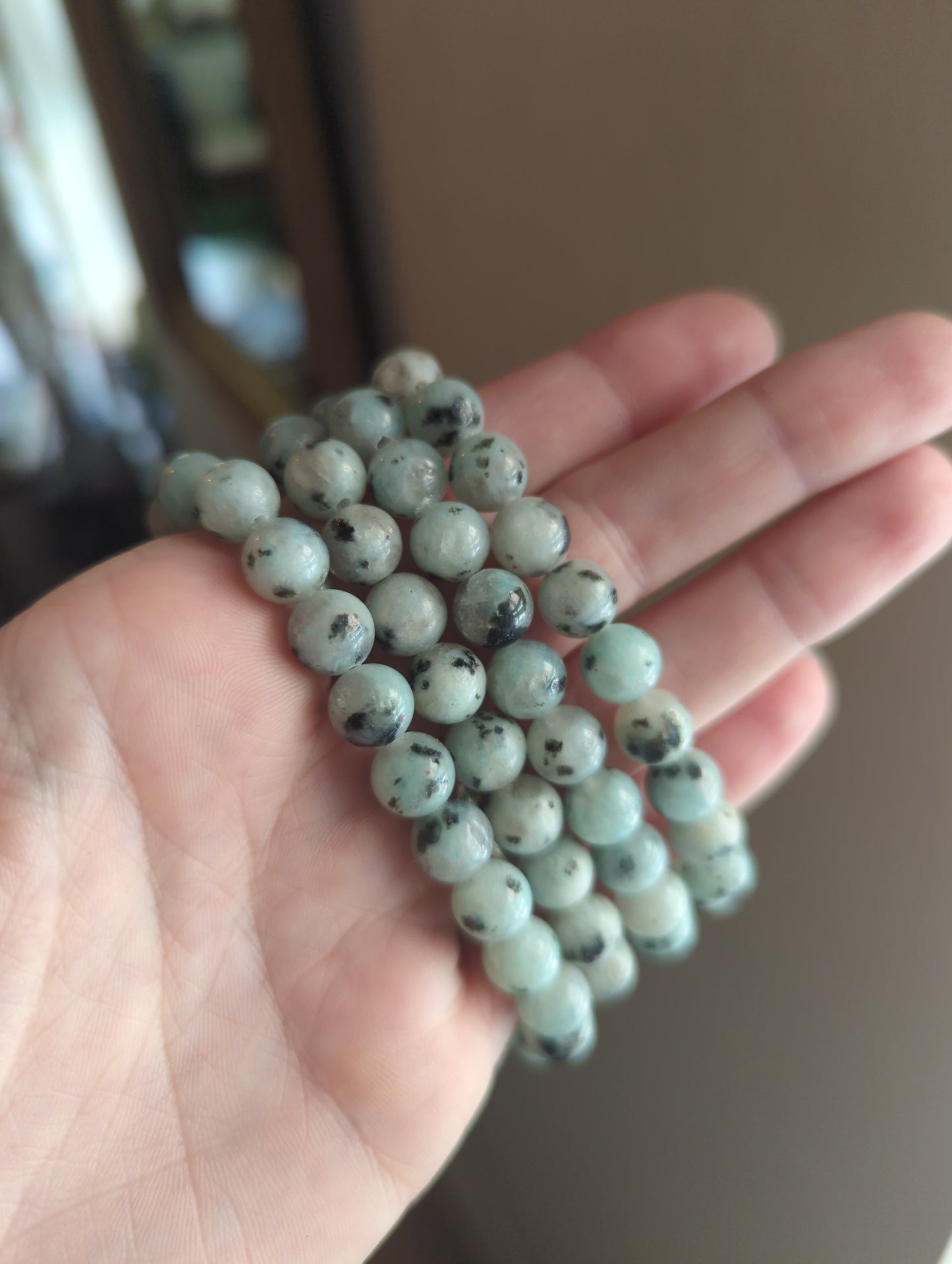 Pulsera de jaspe sésamo (varios tamaños disponibles) *Estilo retirado*
