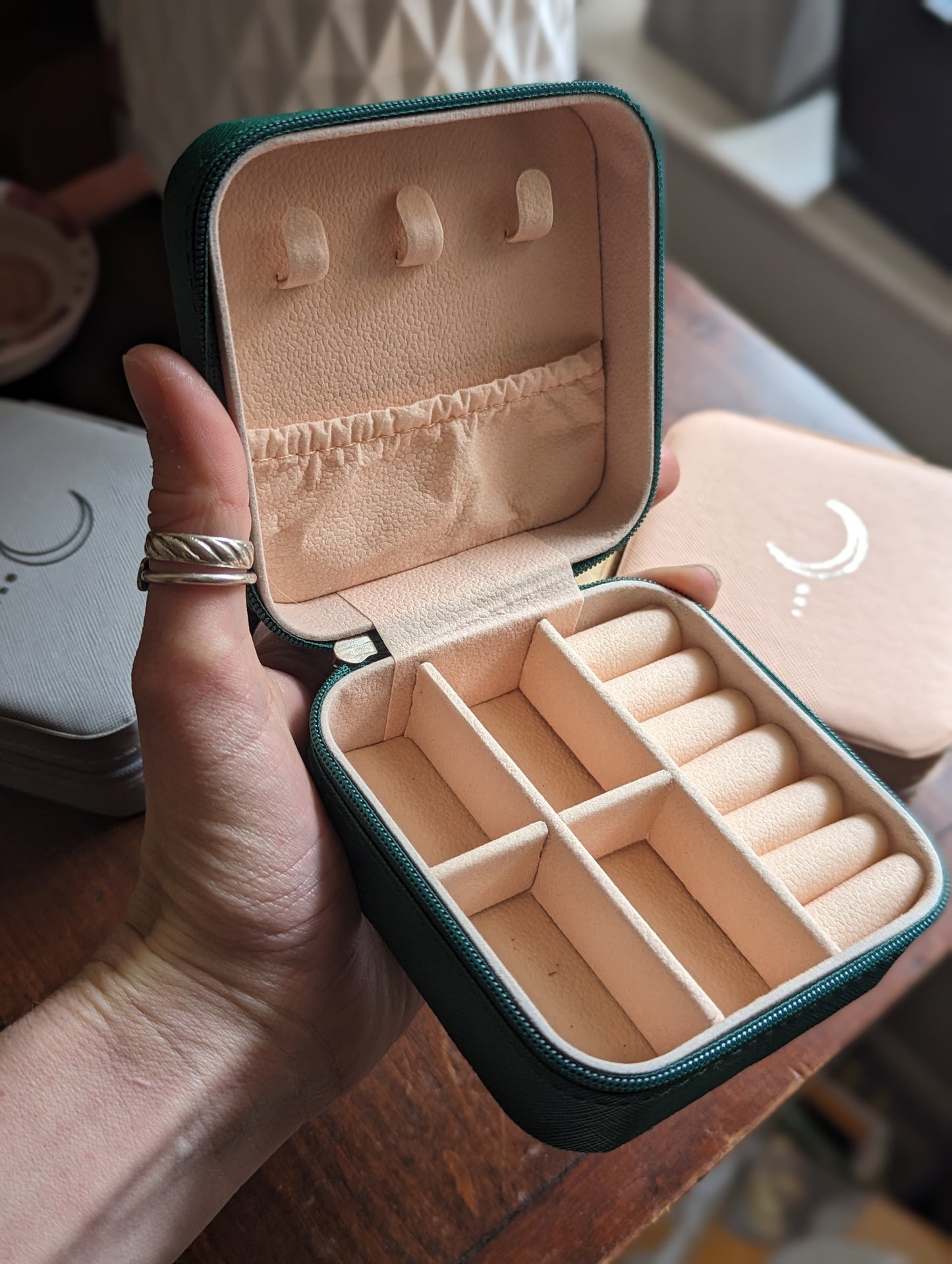 Estuche de viaje para joyas JFOX