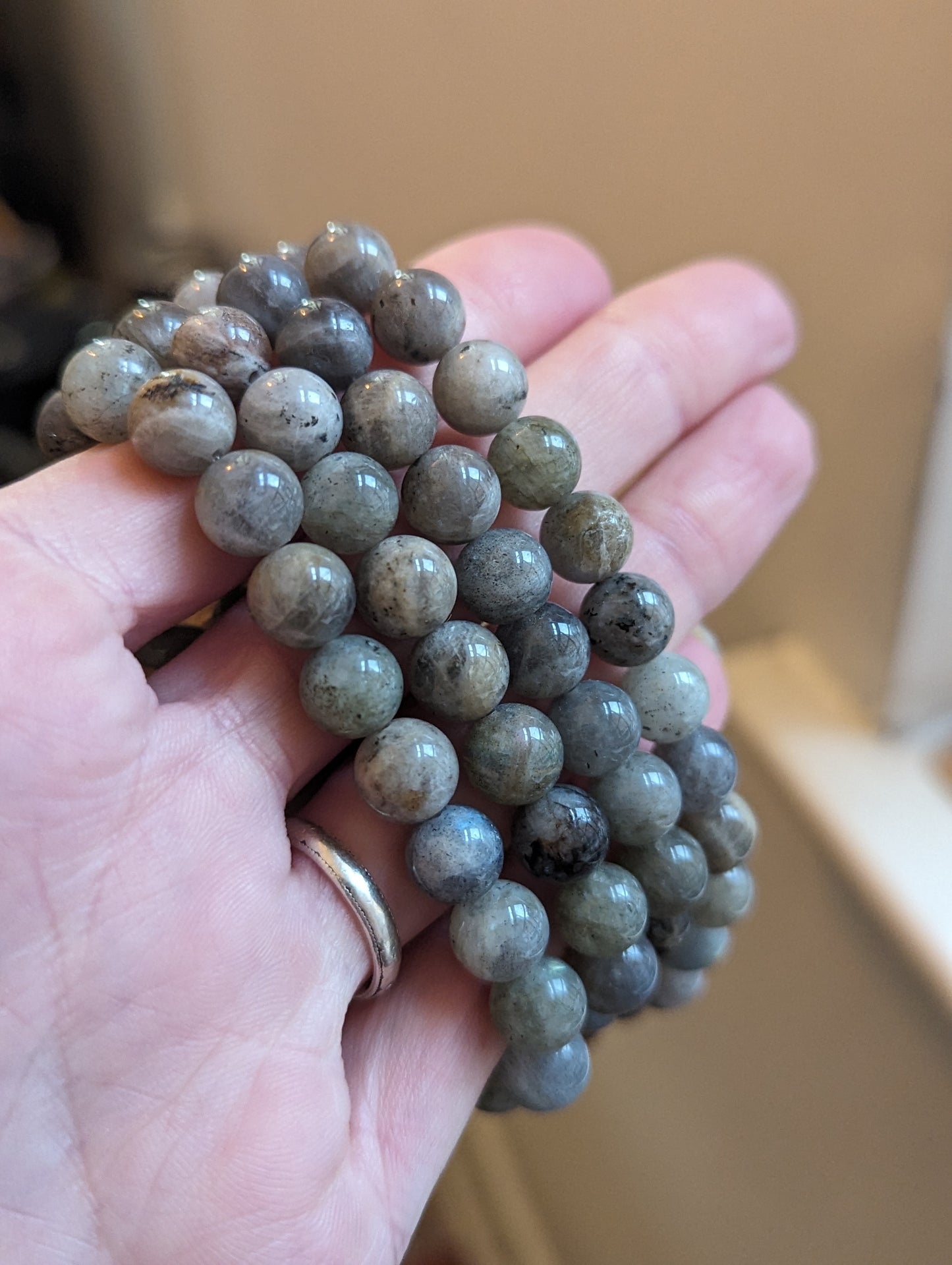 Labradorite Bracelets (Various Sizes Available)
