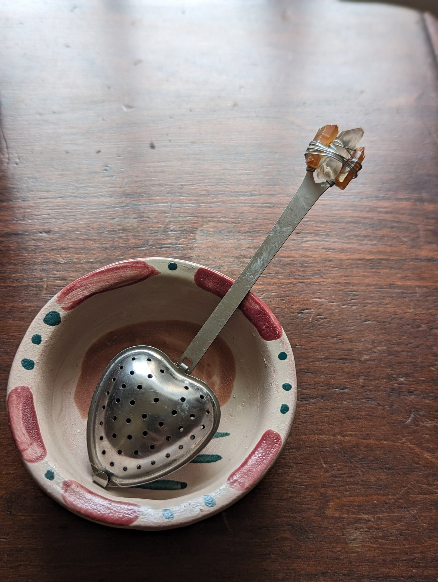 Crystal Tea Diffuser Spoon