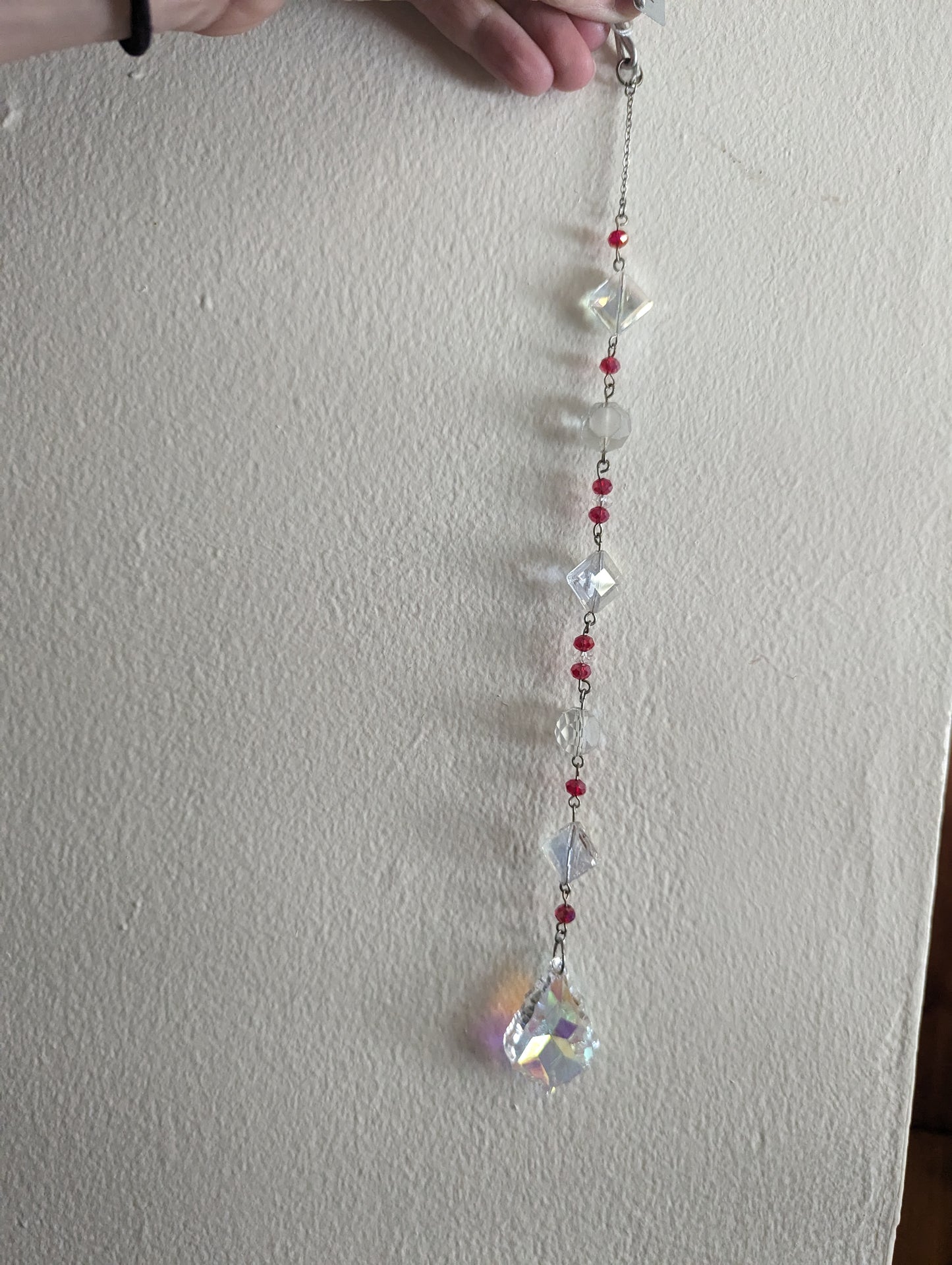 Diamond Suncatcher (Red or Blue)