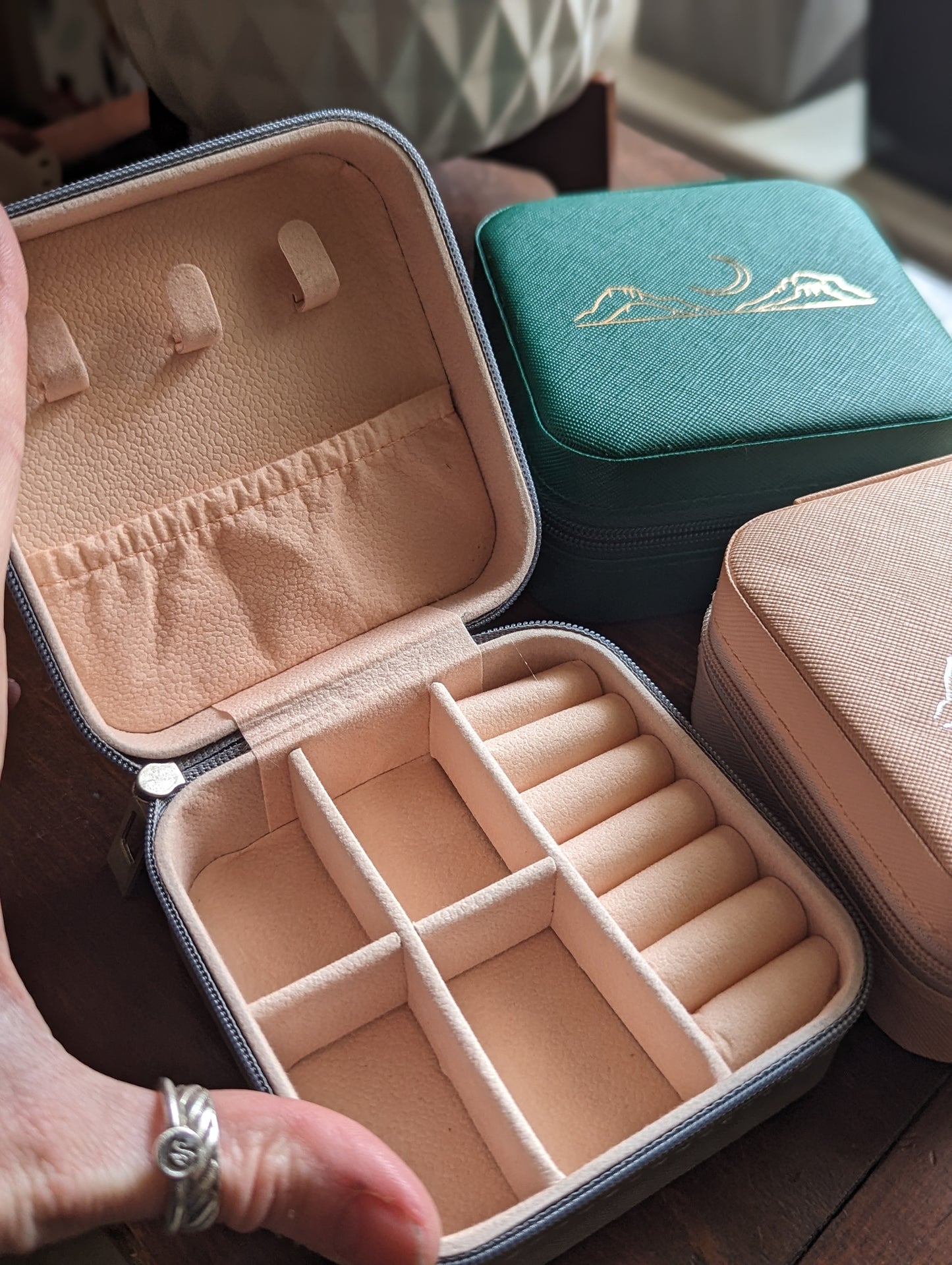 Estuche de viaje para joyas JFOX