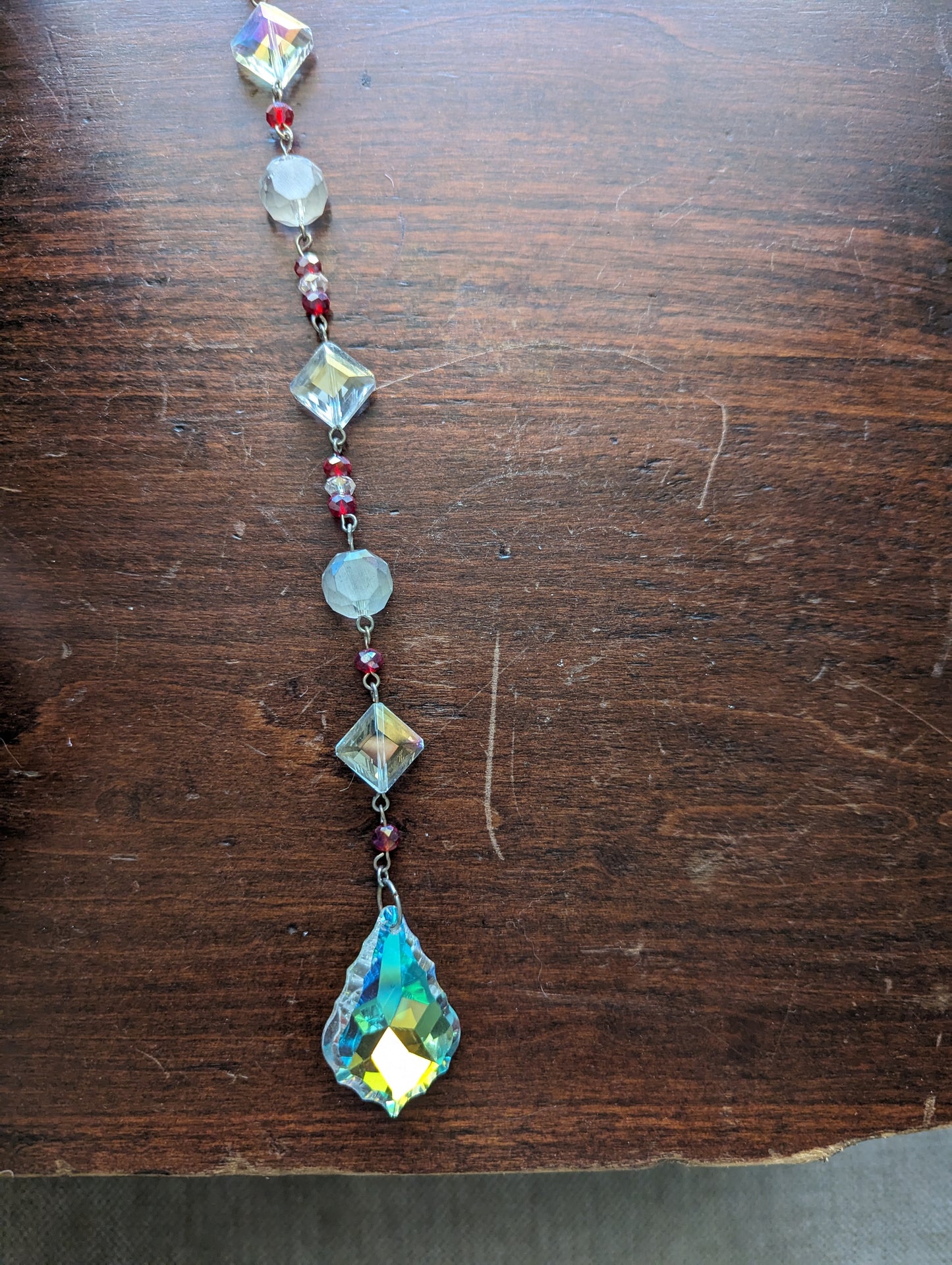 Diamond Suncatcher (Red or Blue)