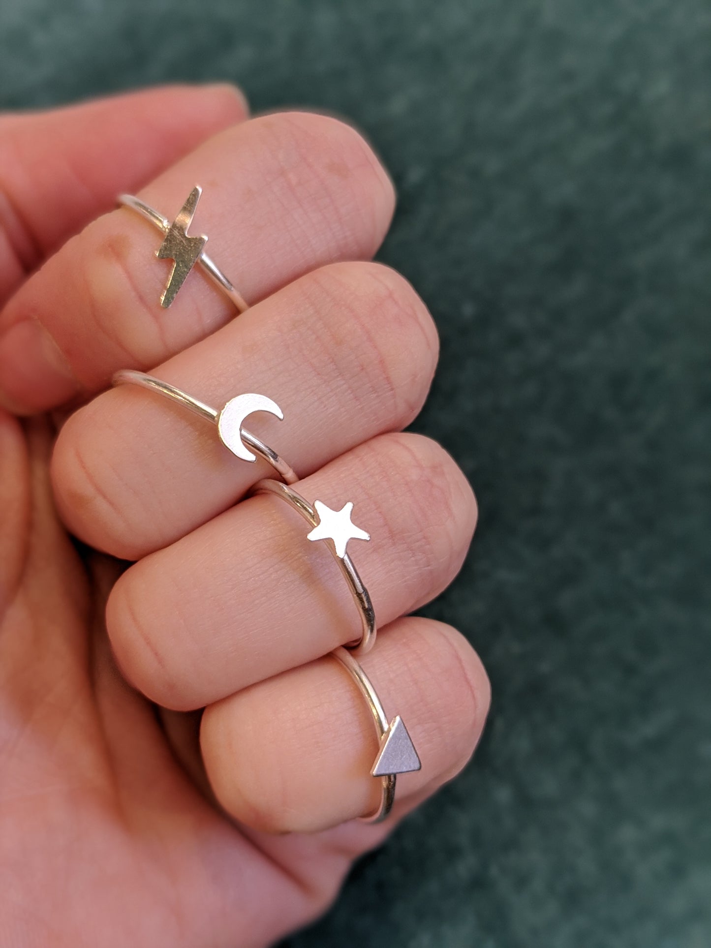 Sterling Silver Star Ring
