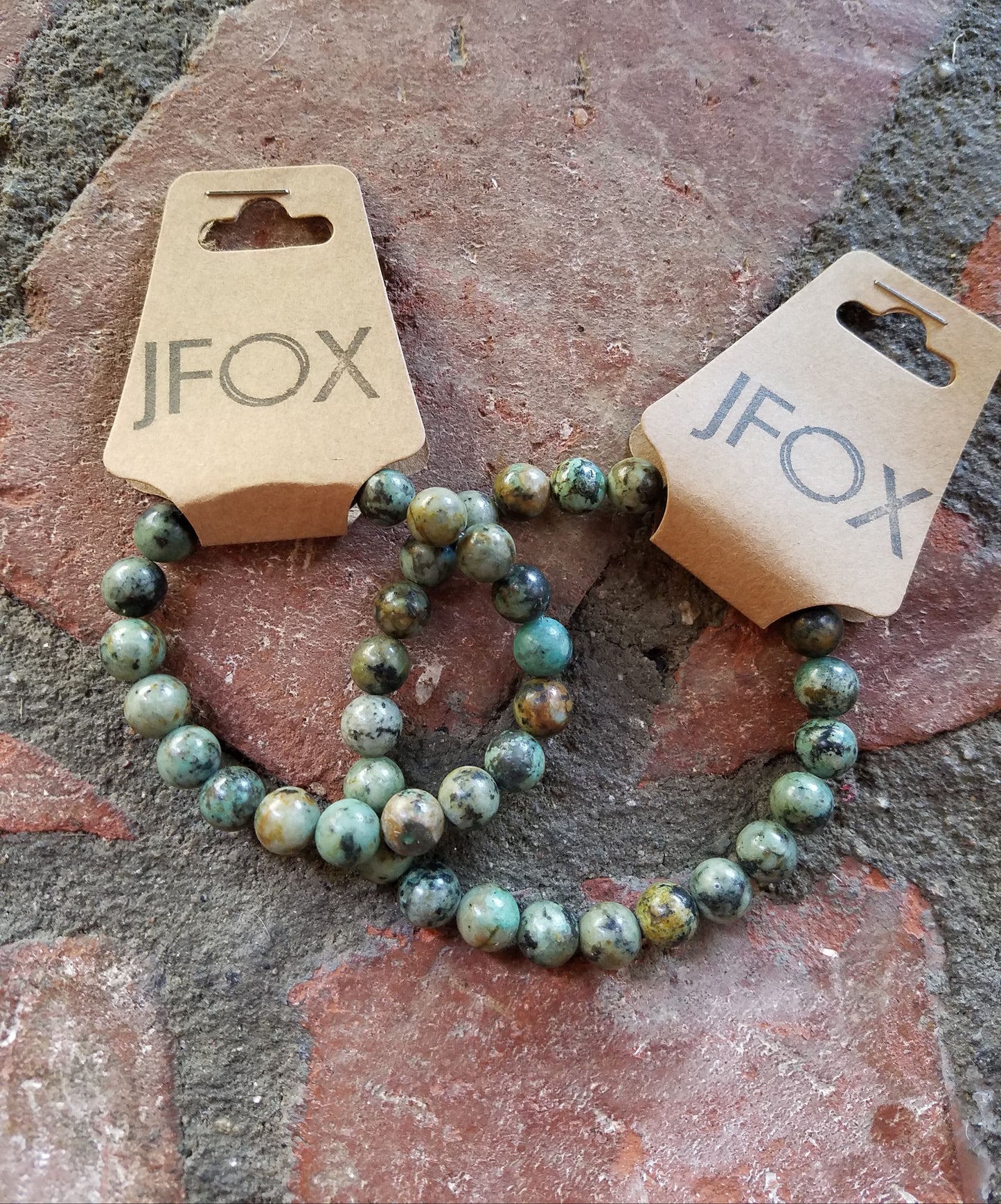 African Turquoise Bracelet (Various Sizes Available)
