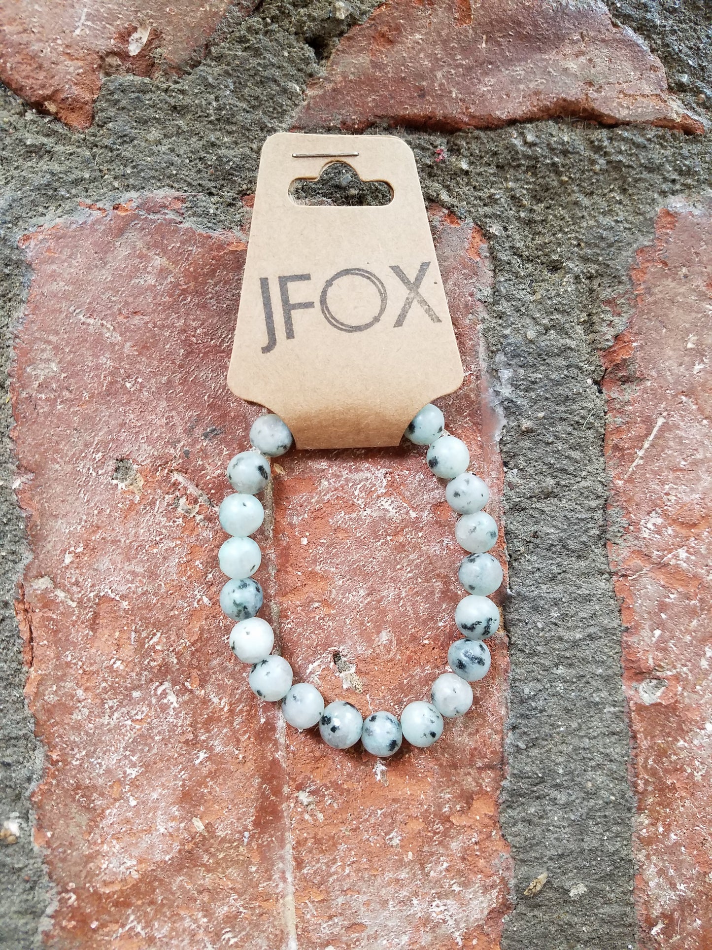 Pulsera de jaspe sésamo (varios tamaños disponibles) *Estilo retirado*