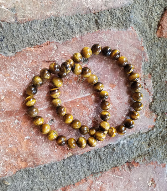 Pulsera de ojo de tigre (varios tamaños disponibles)