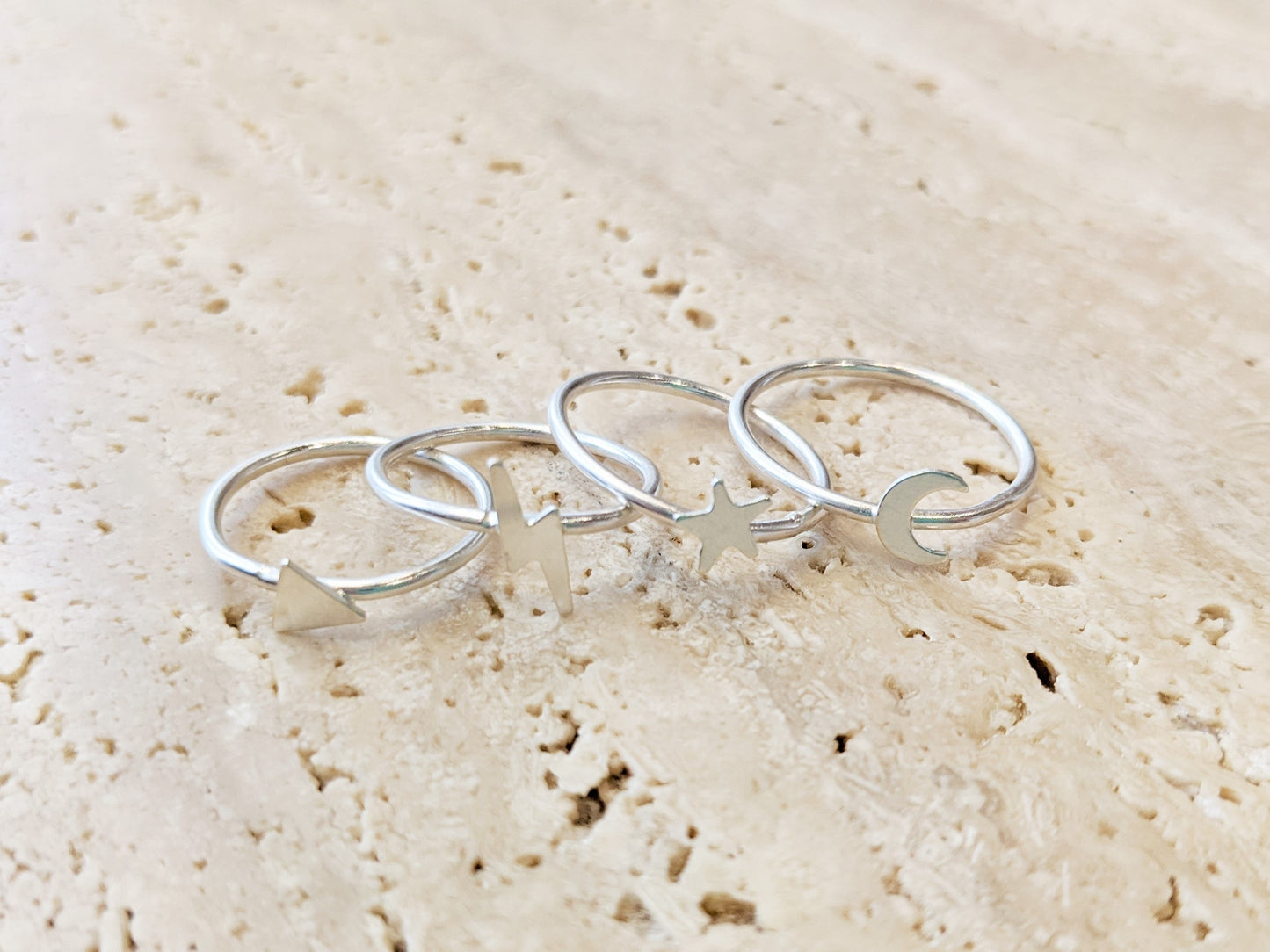 Sterling Silver Star Ring