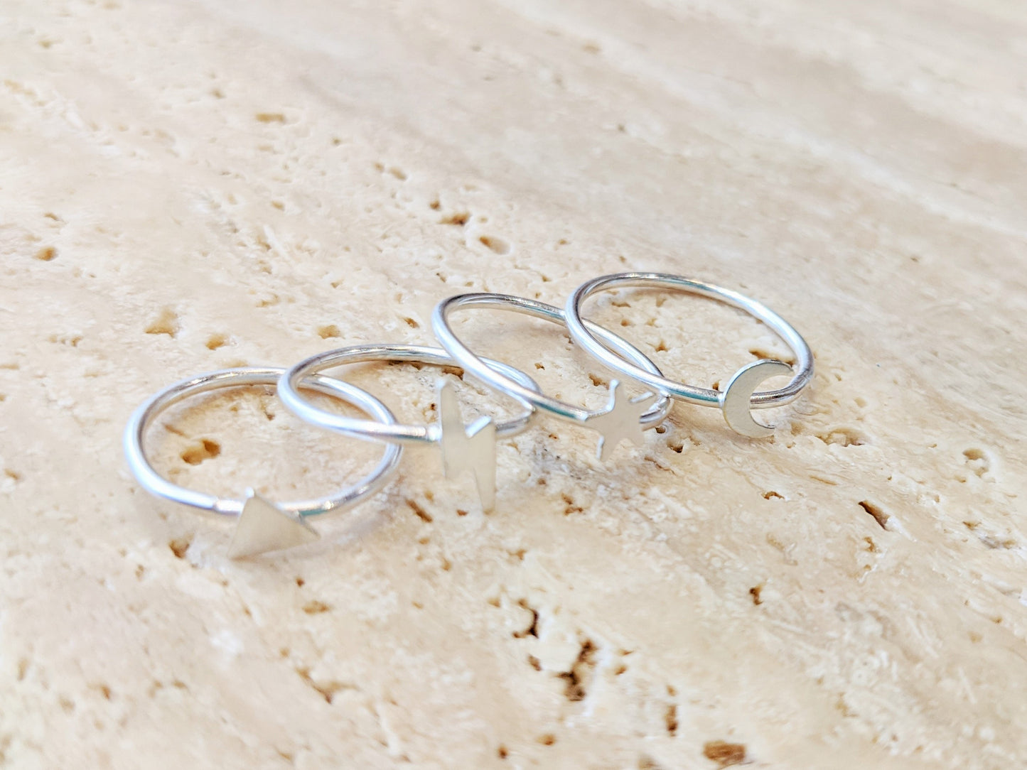 Sterling Silver Star Ring
