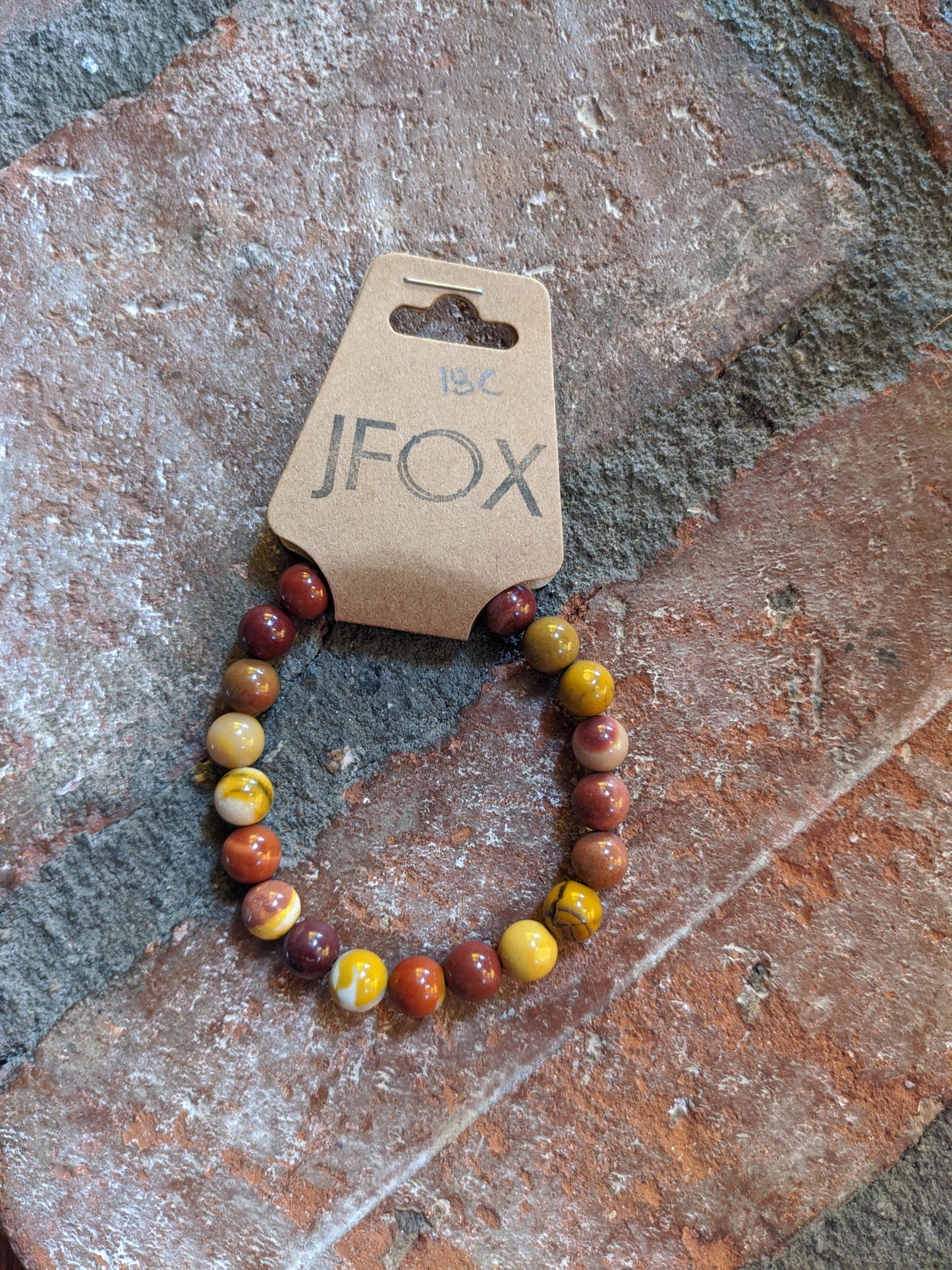 Pulsera de jaspe mokaíta (varios tamaños disponibles) *Estilo retirado*