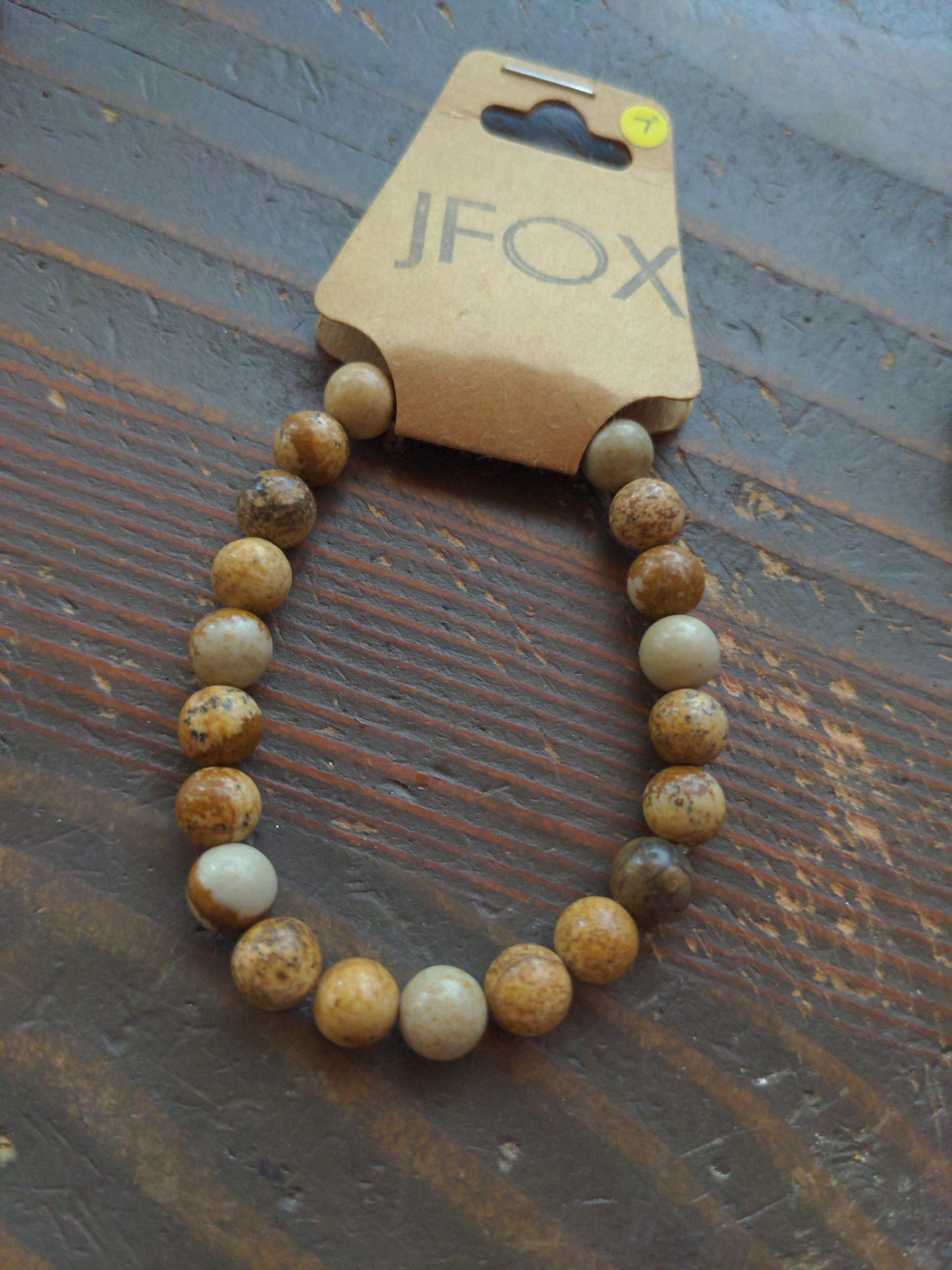 Pulsera de jaspe con imagen (varios tamaños disponibles) *Estilo retirado*