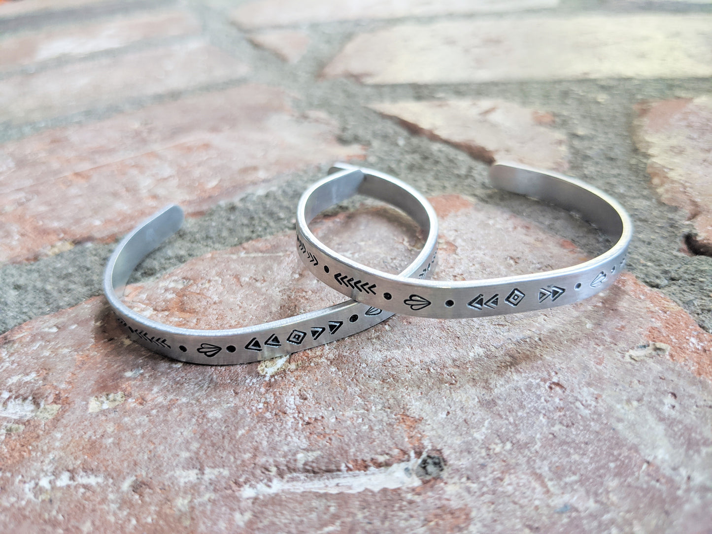 Handstamped Desert Sun Collection Limited Edition Cuff (Made To Order)