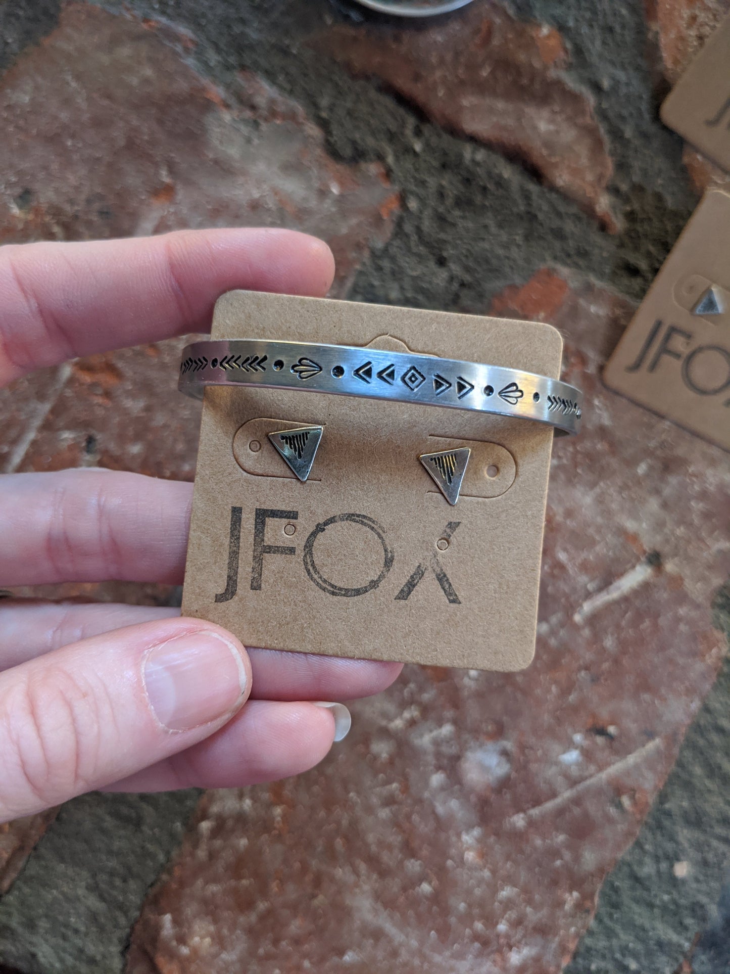 Handstamped Desert Sun Collection Limited Edition Cuff (Made To Order)