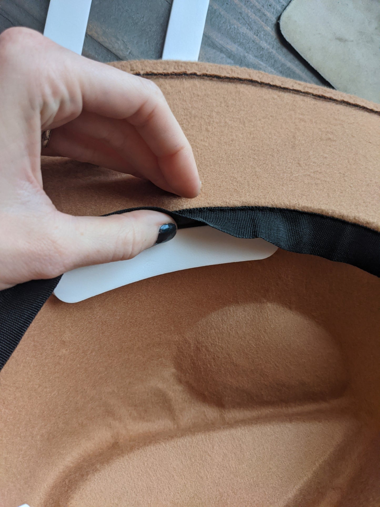 Cinta para medir la talla de sombreros