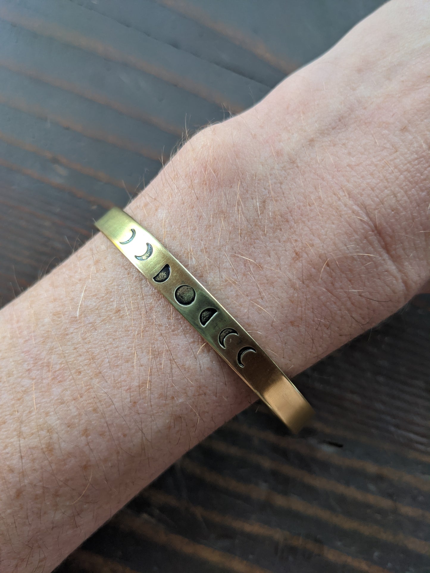 Hand Stamped Cuff (Various Designs Available)