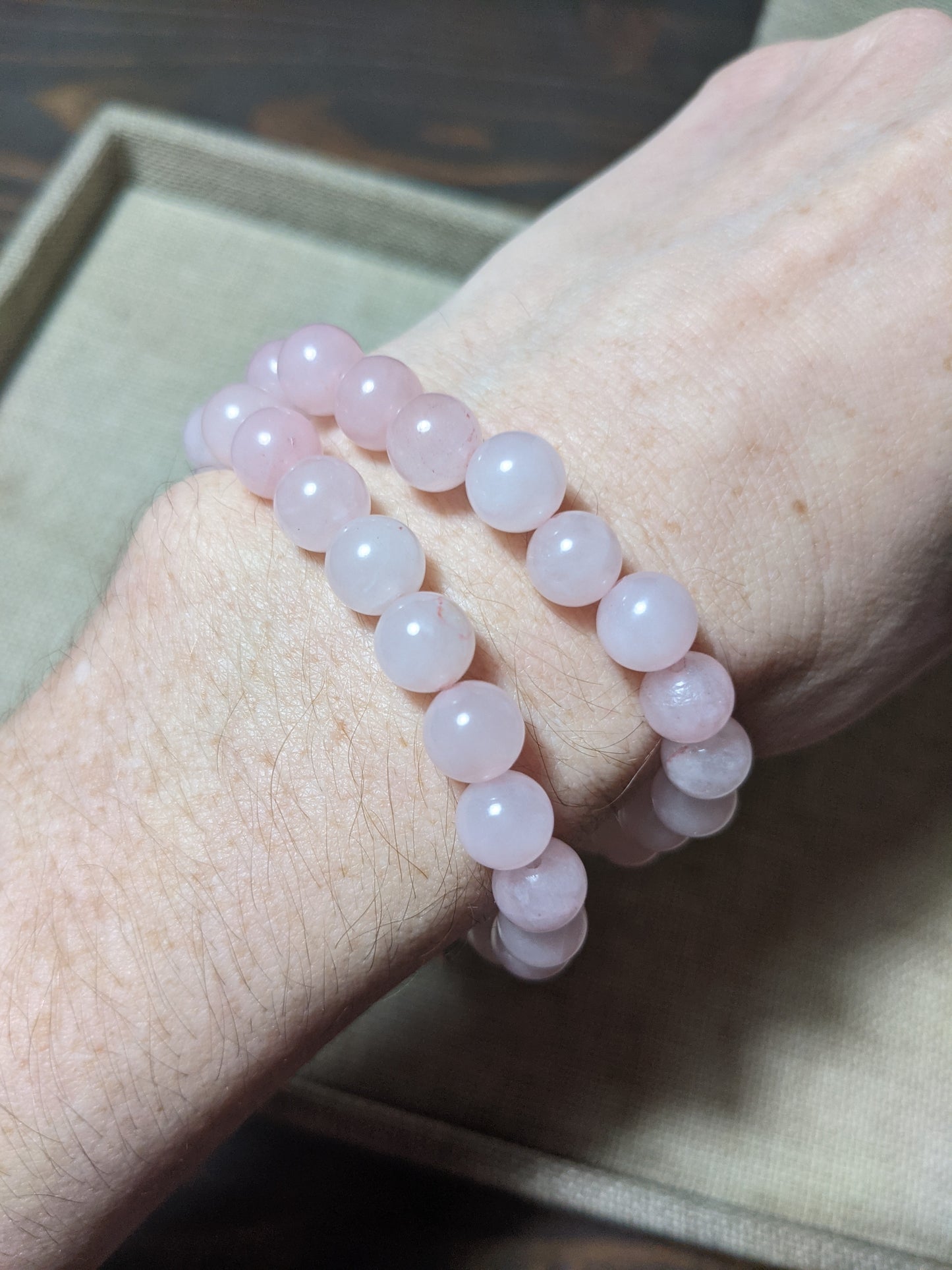 Rose Quartz Bracelet (Various Sizes Available)