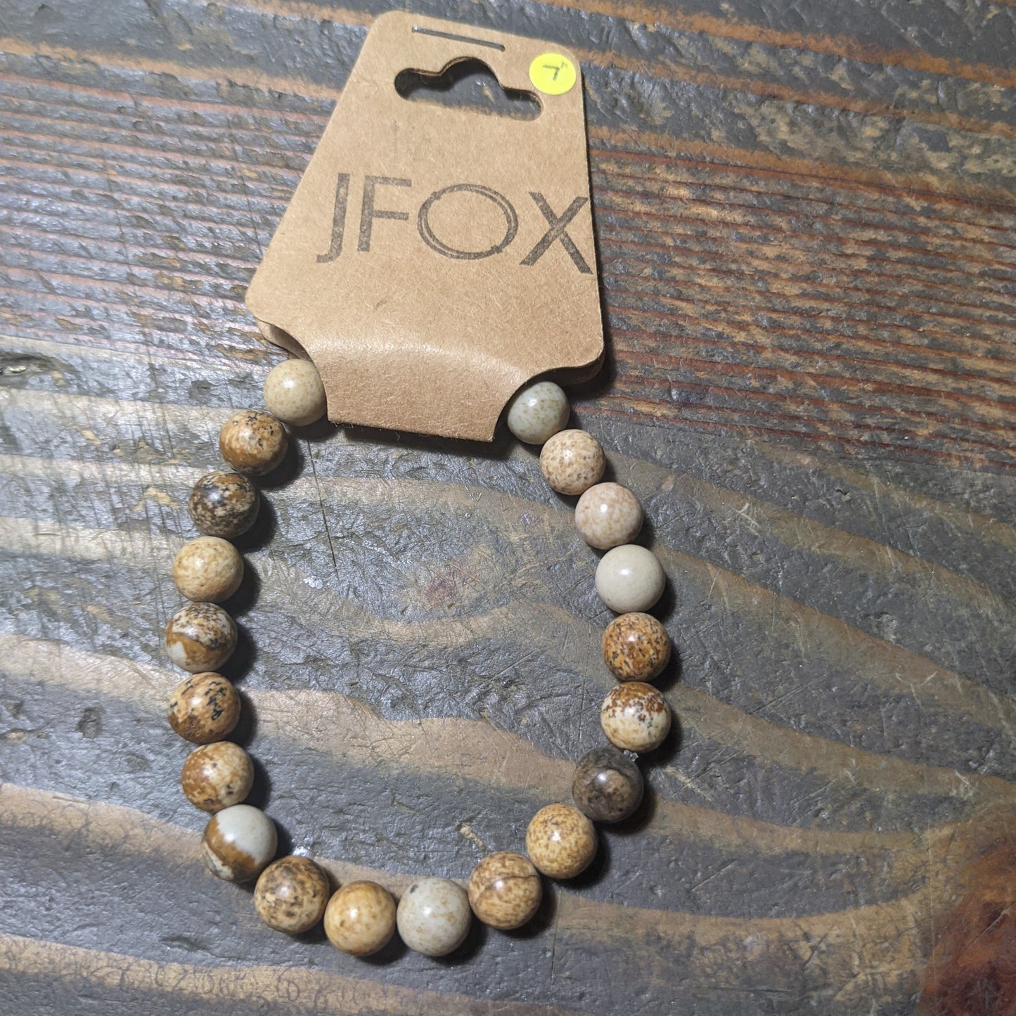 Pulsera de jaspe con imagen (varios tamaños disponibles) *Estilo retirado*